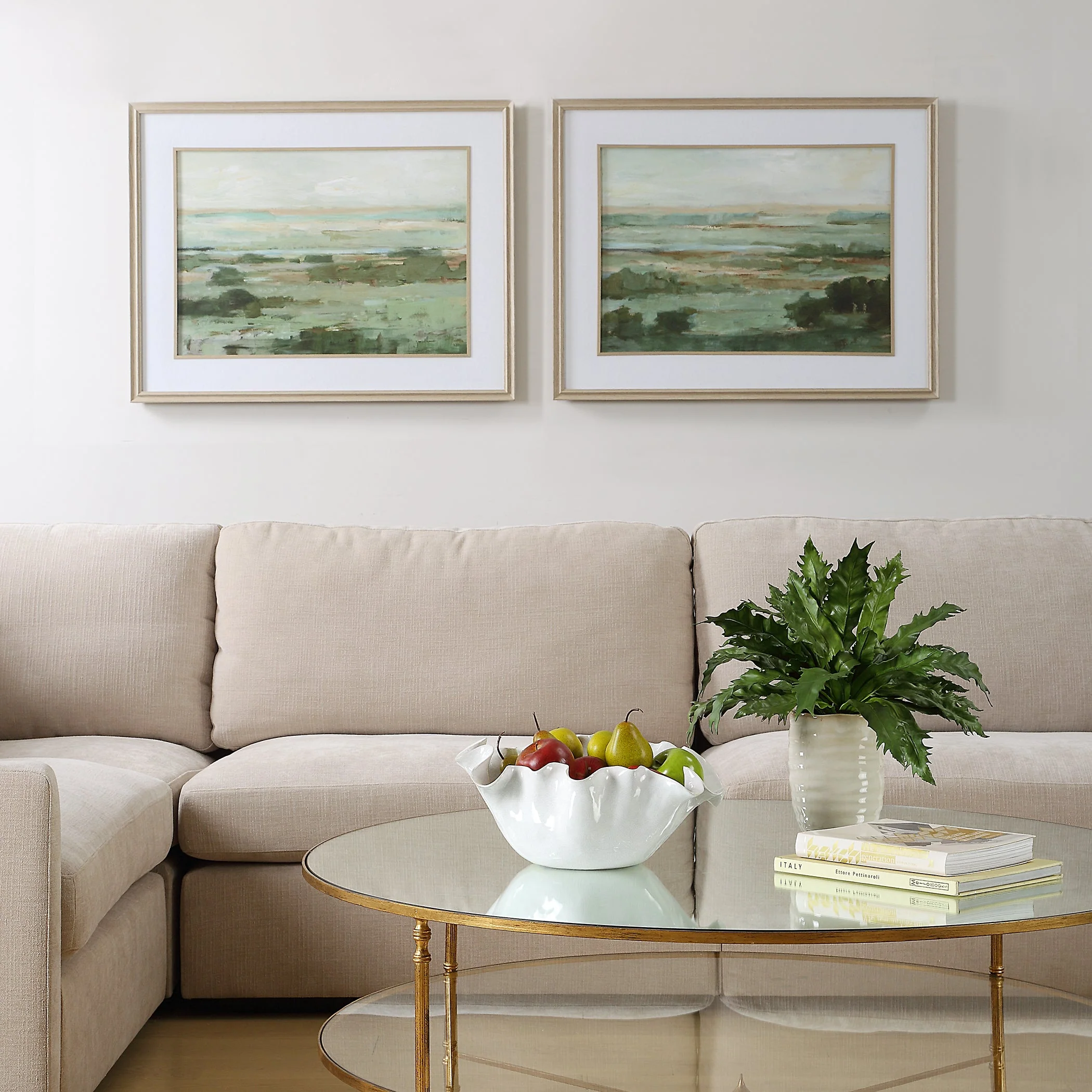 Uttermost Warm Valley Framed Prints Set/2 - Image 2