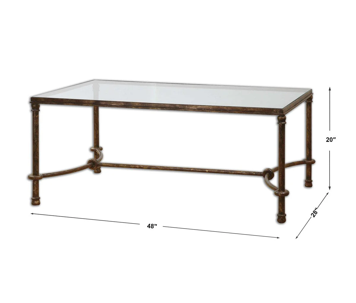 Uttermost Warring Coffee Table - Image 3