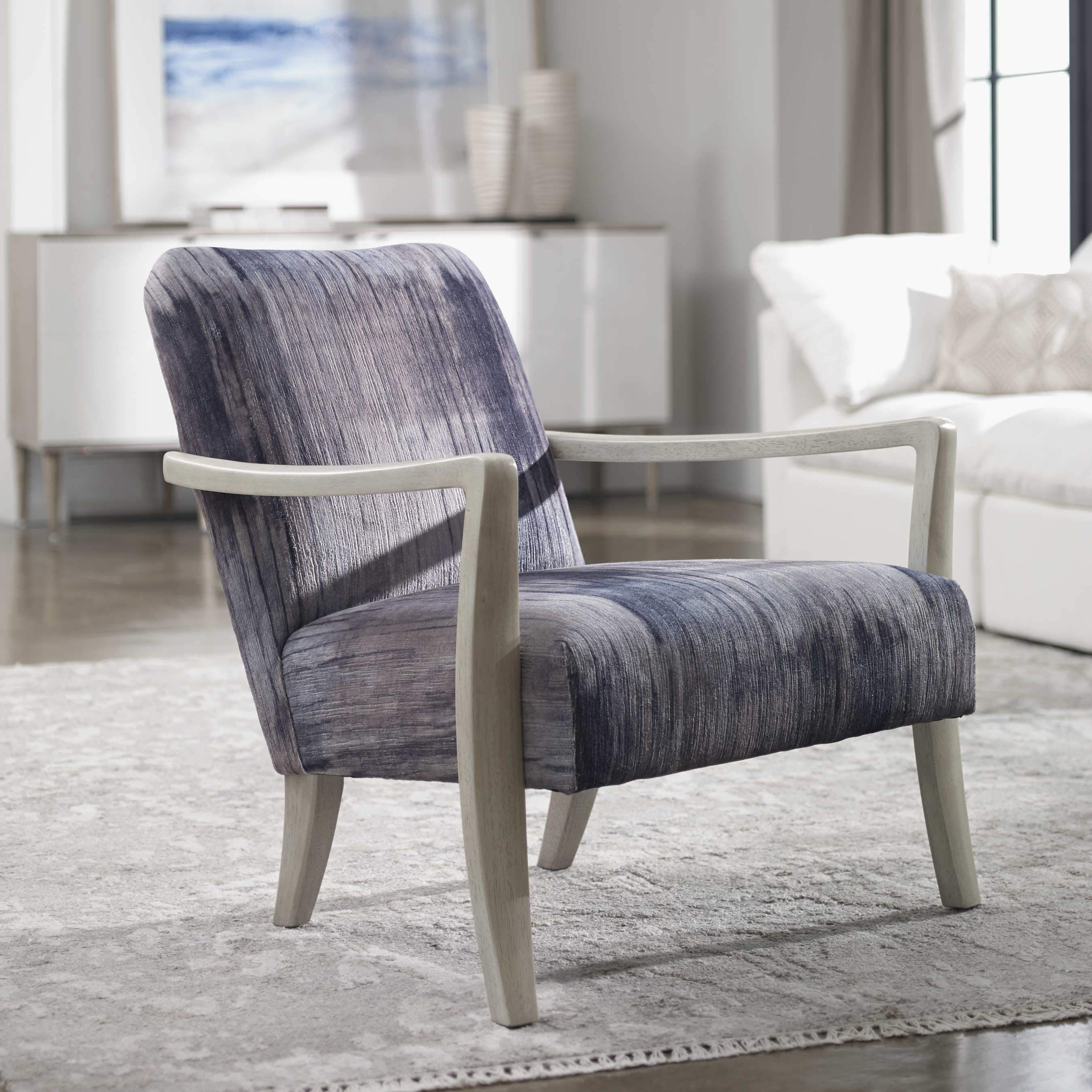 Uttermost Watercolor Accent Chair