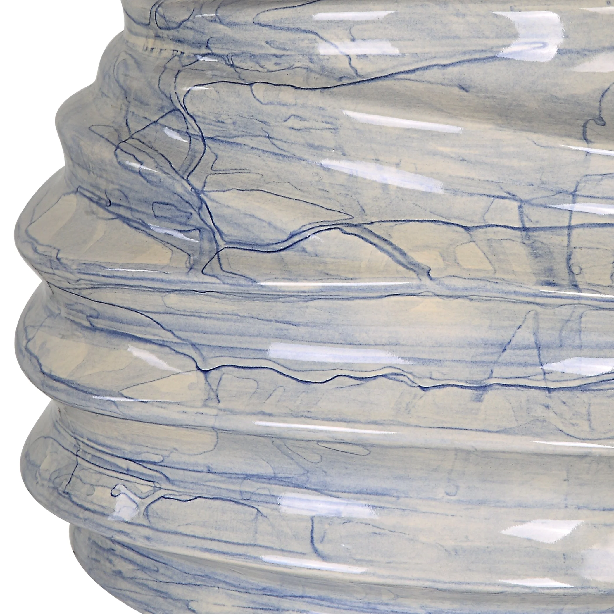 Uttermost Waves Blue & White Accent Lamp - Image 6