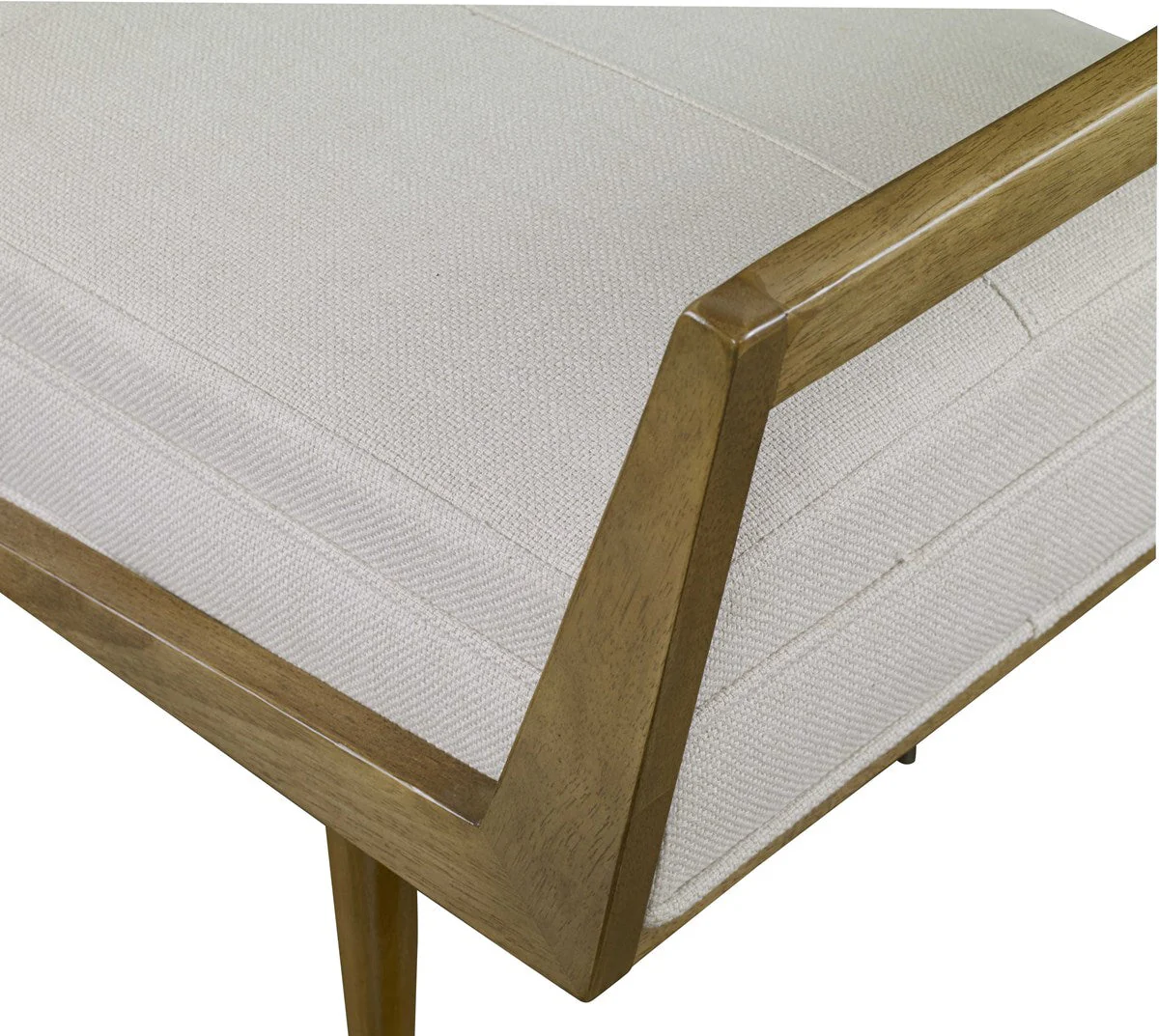 Uttermost Waylon Bench, Ivory - Image 5