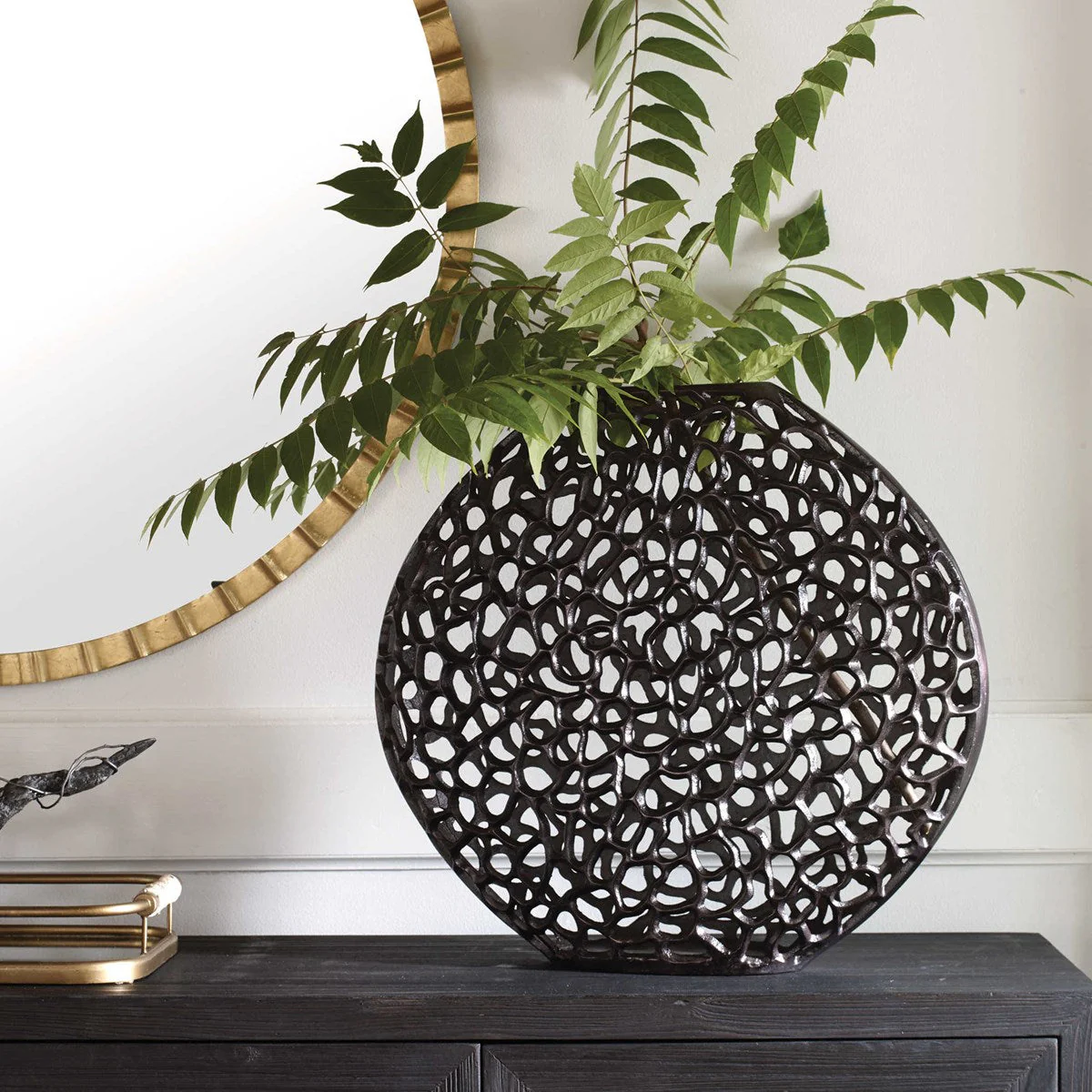 Uttermost Web Vase