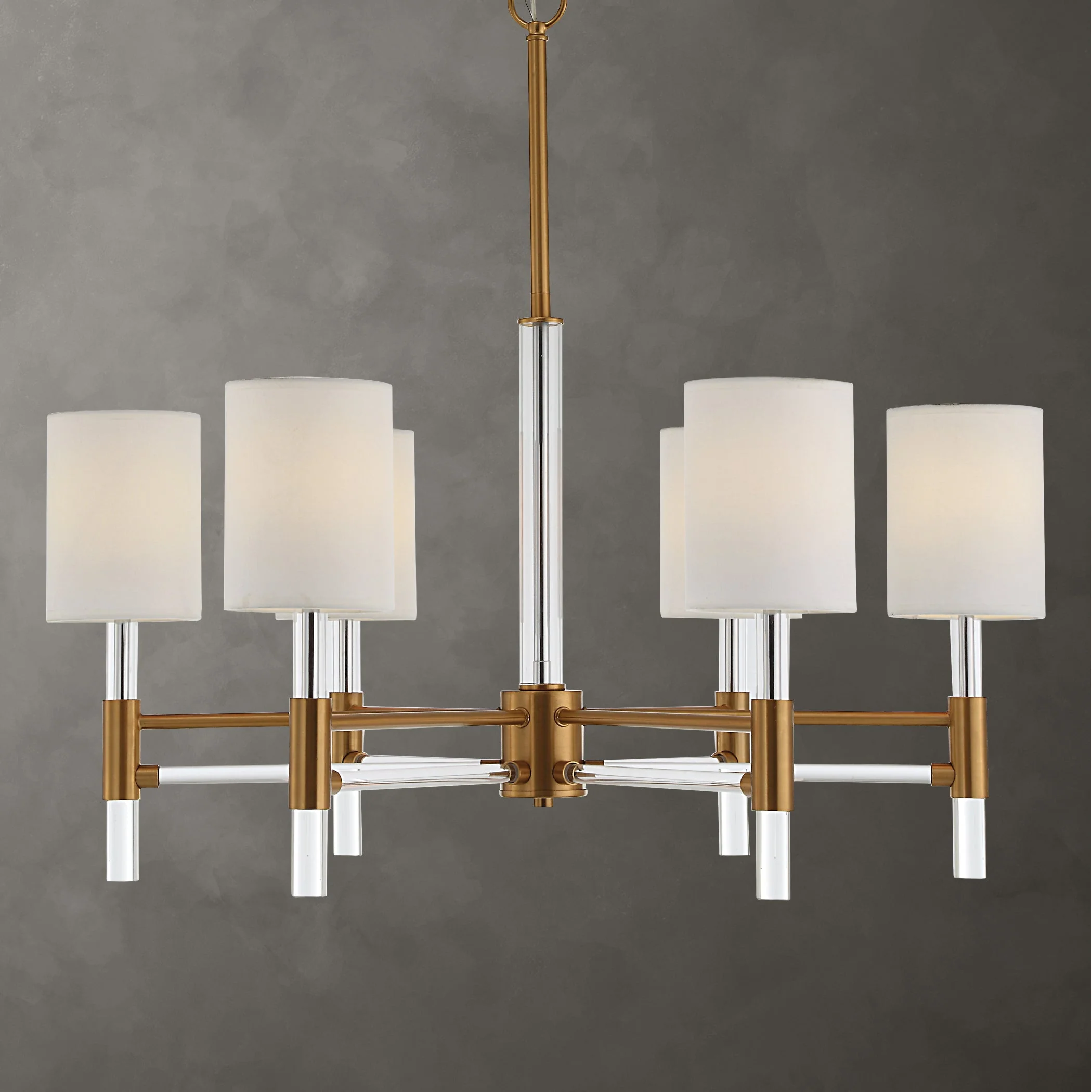 Uttermost Welkin 6 Light Modern Chandelier - Image 2
