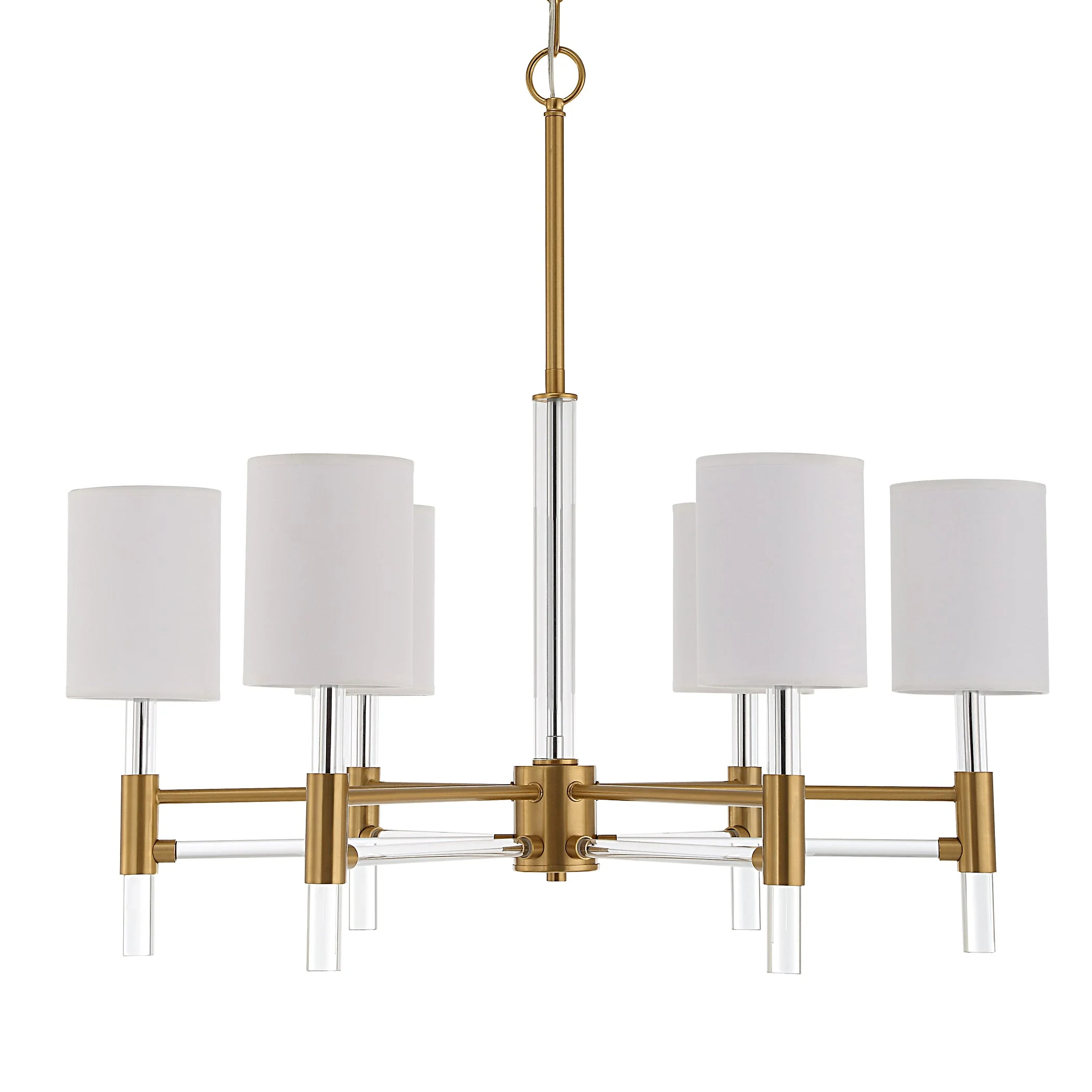 Uttermost Welkin 6 Light Modern Chandelier - Image 3