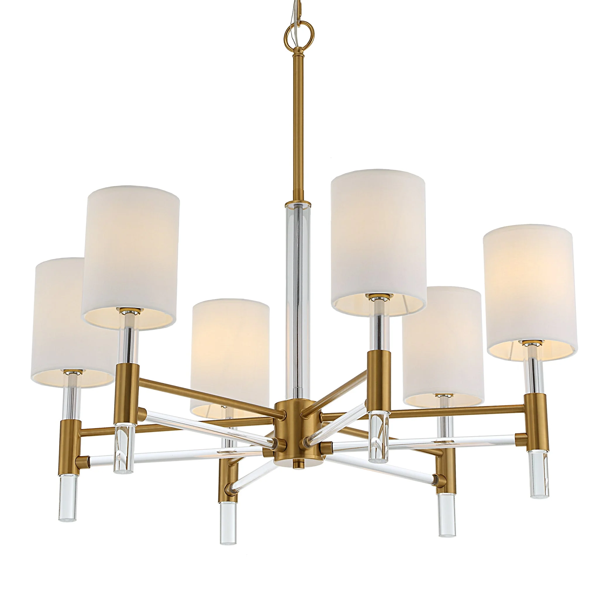 Uttermost Welkin 6 Light Modern Chandelier - Image 4