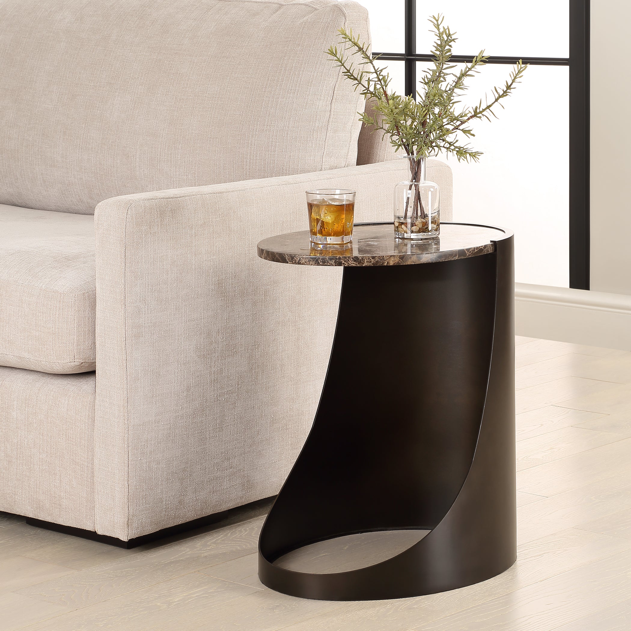 Uttermost Welling Modern Metal Side Table - Image 2