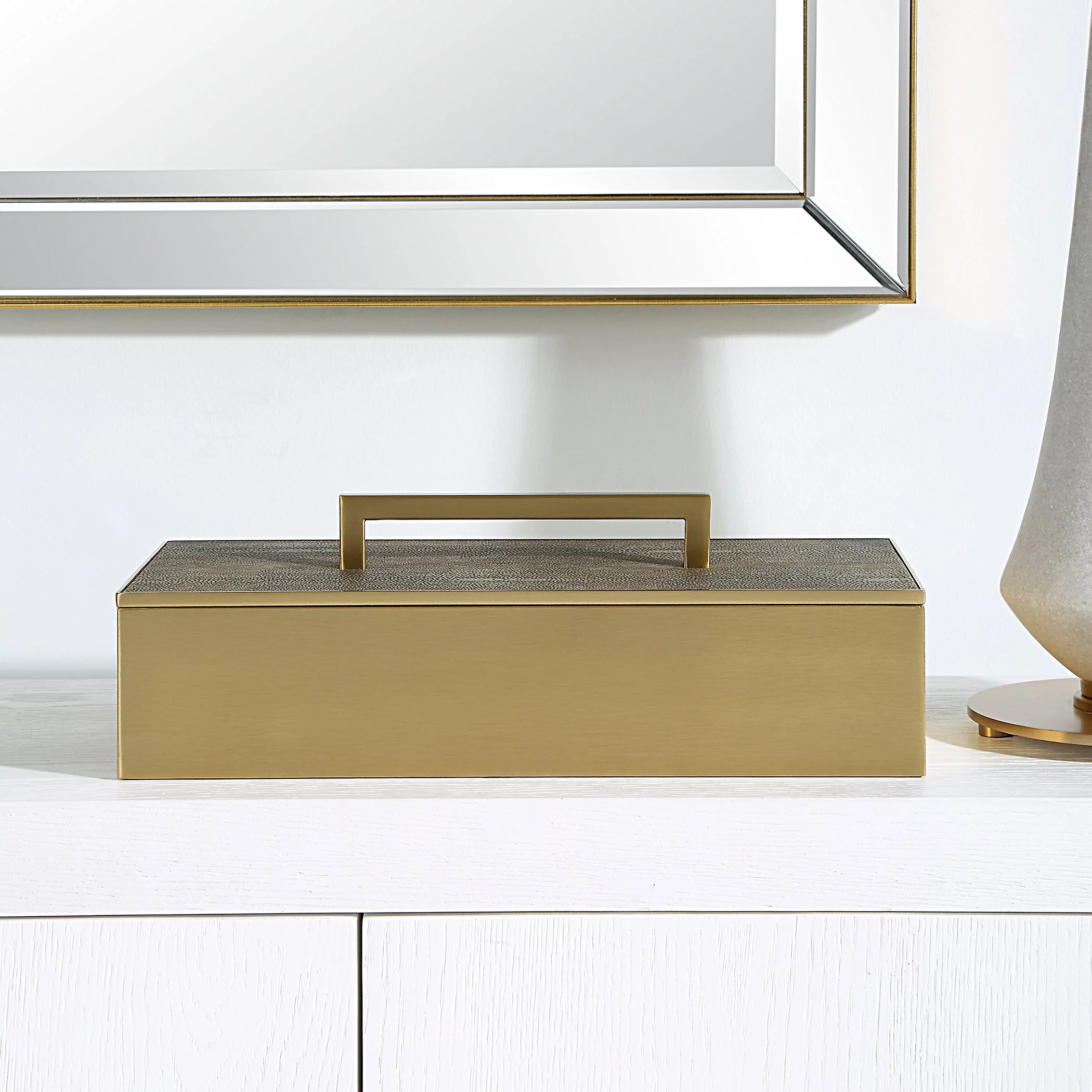 Uttermost Wessex Gray Box - Image 2