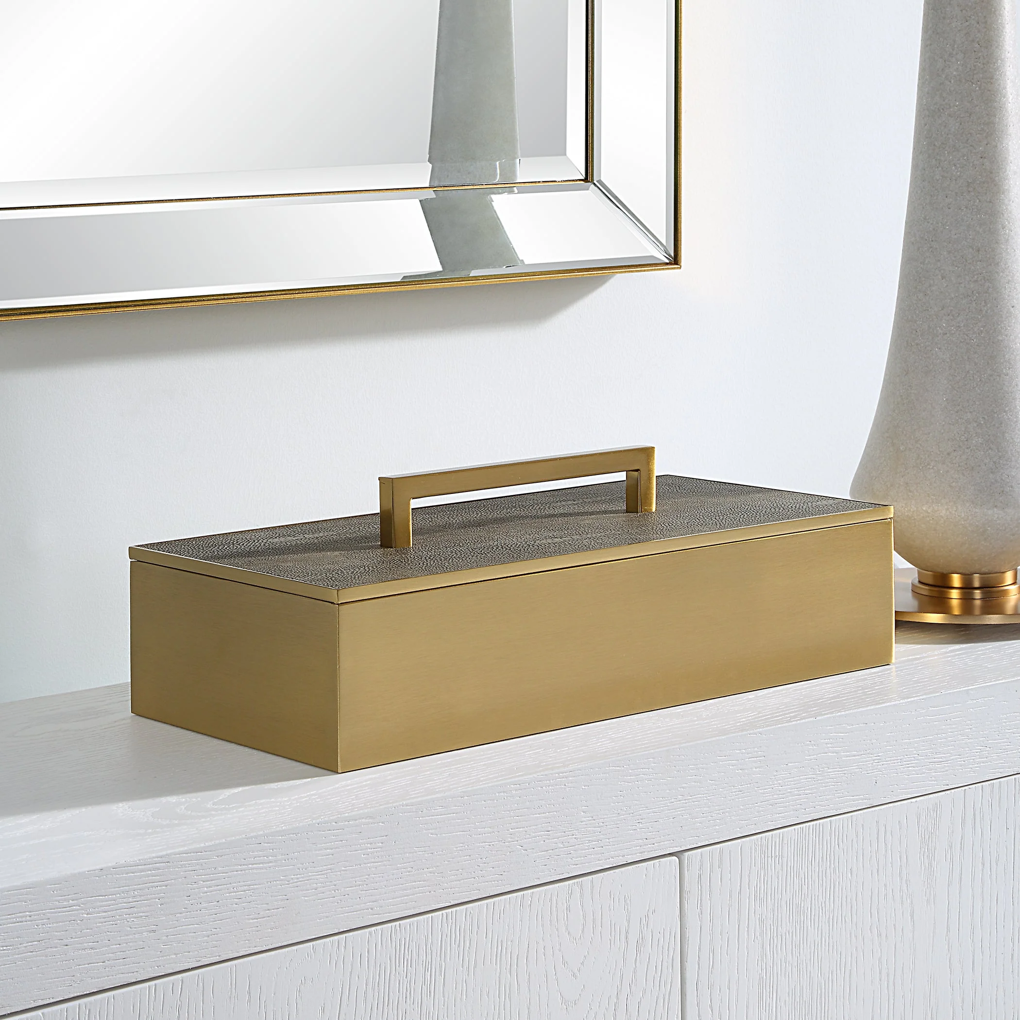 Uttermost Wessex Gray Box - Image 3