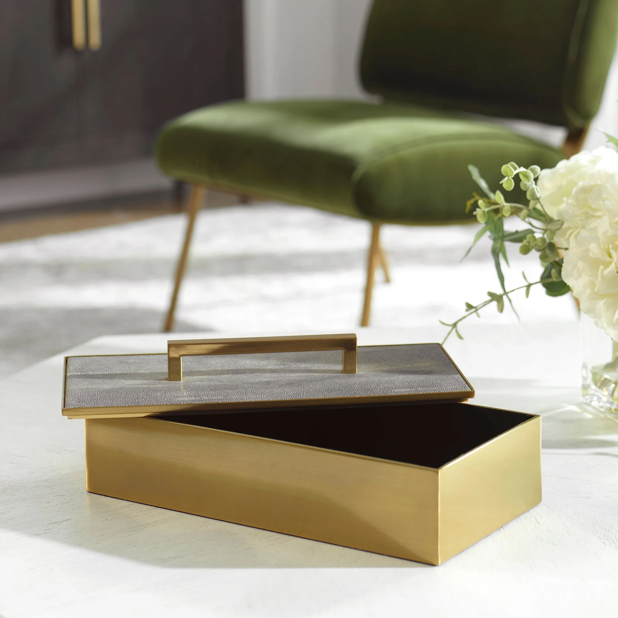 Uttermost Wessex Gray Box - Image 4