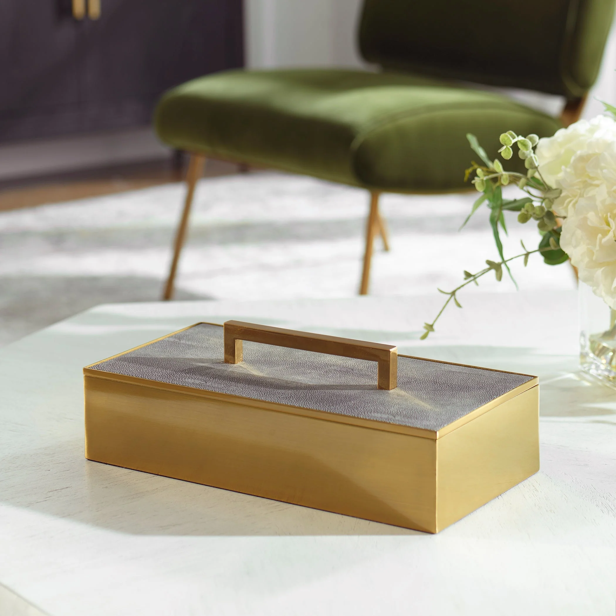Uttermost Wessex Gray Box - Image 9