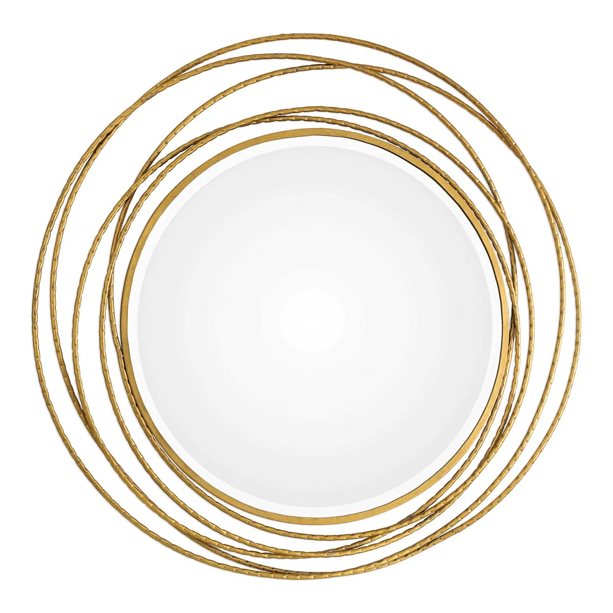 Uttermost Whirlwind Round Mirror - Image 2