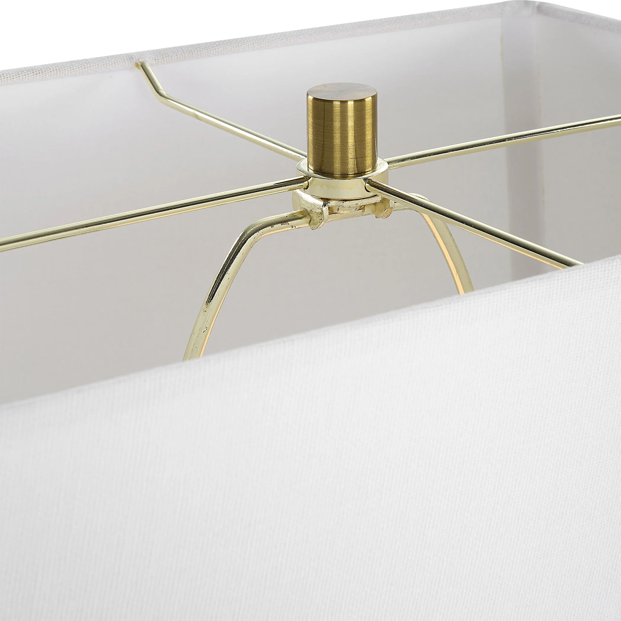 White Knob Table Lamp - Image 8