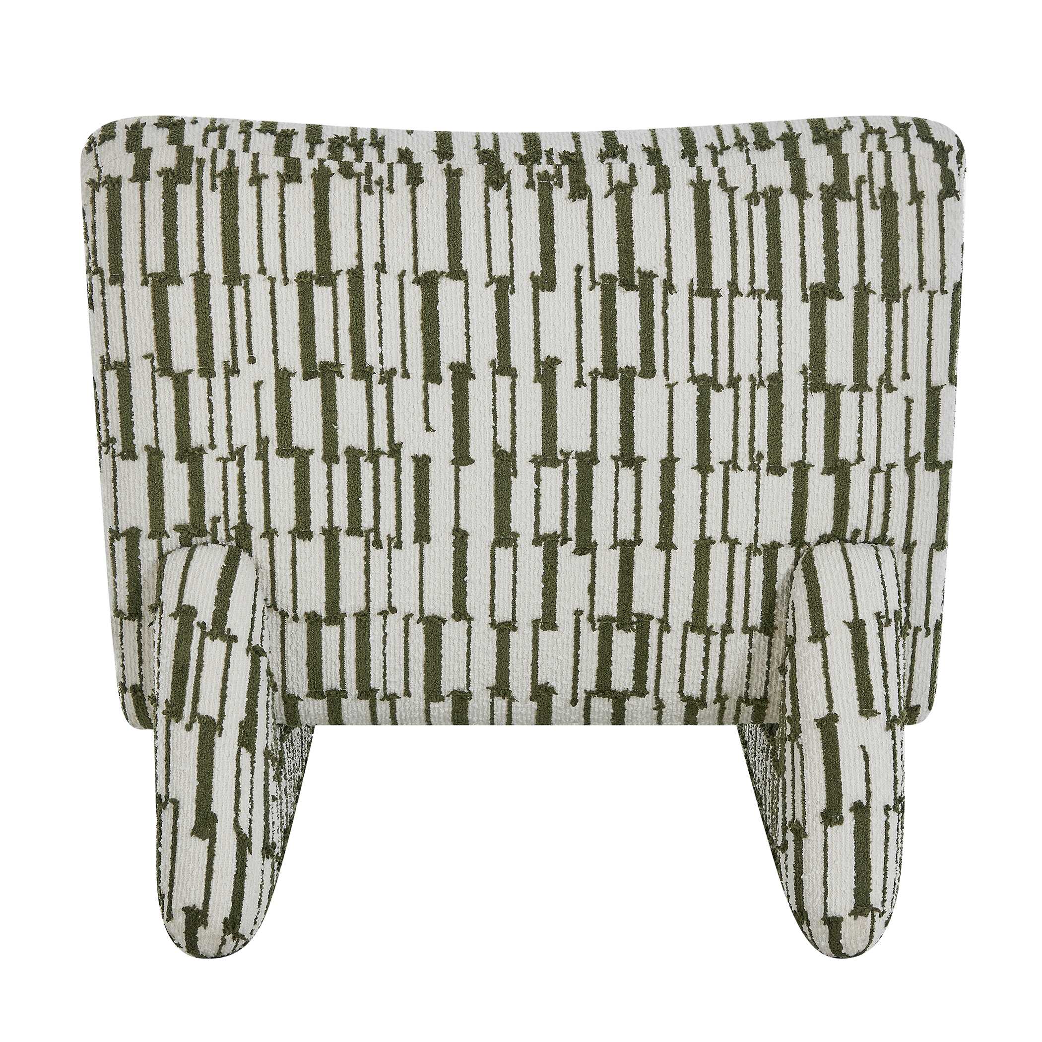 Uttermost Willa Green White Accent Chair - Image 8
