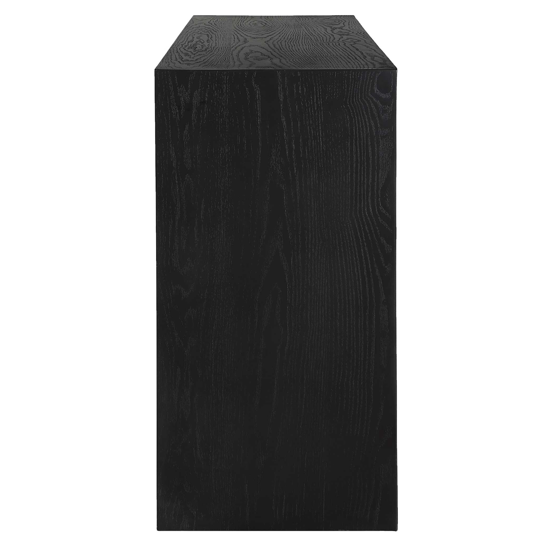 Uttermost Williams Black 4 Door Cabinet - Image 7