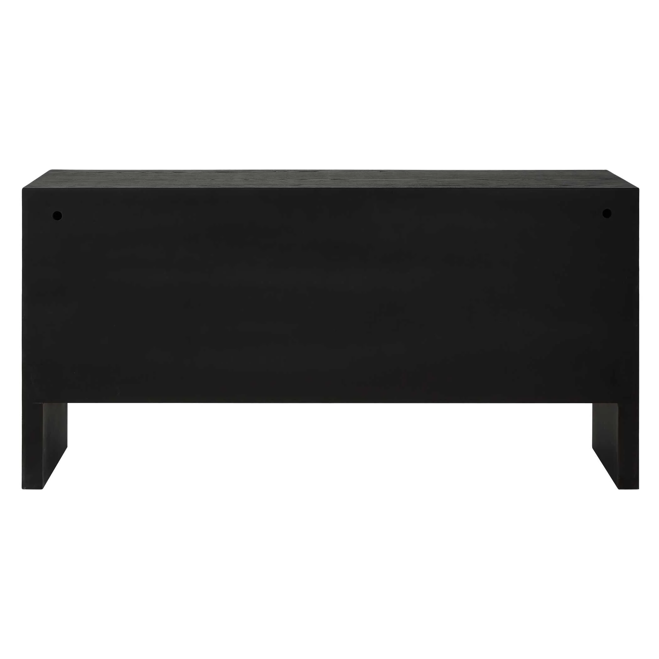 Uttermost Williams Black 4 Door Cabinet - Image 8
