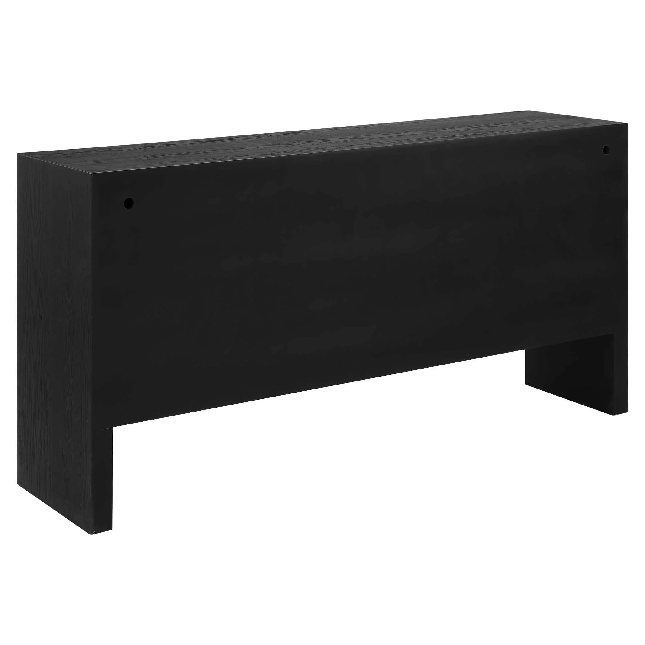 Uttermost Williams Black 4 Door Cabinet - Image 9