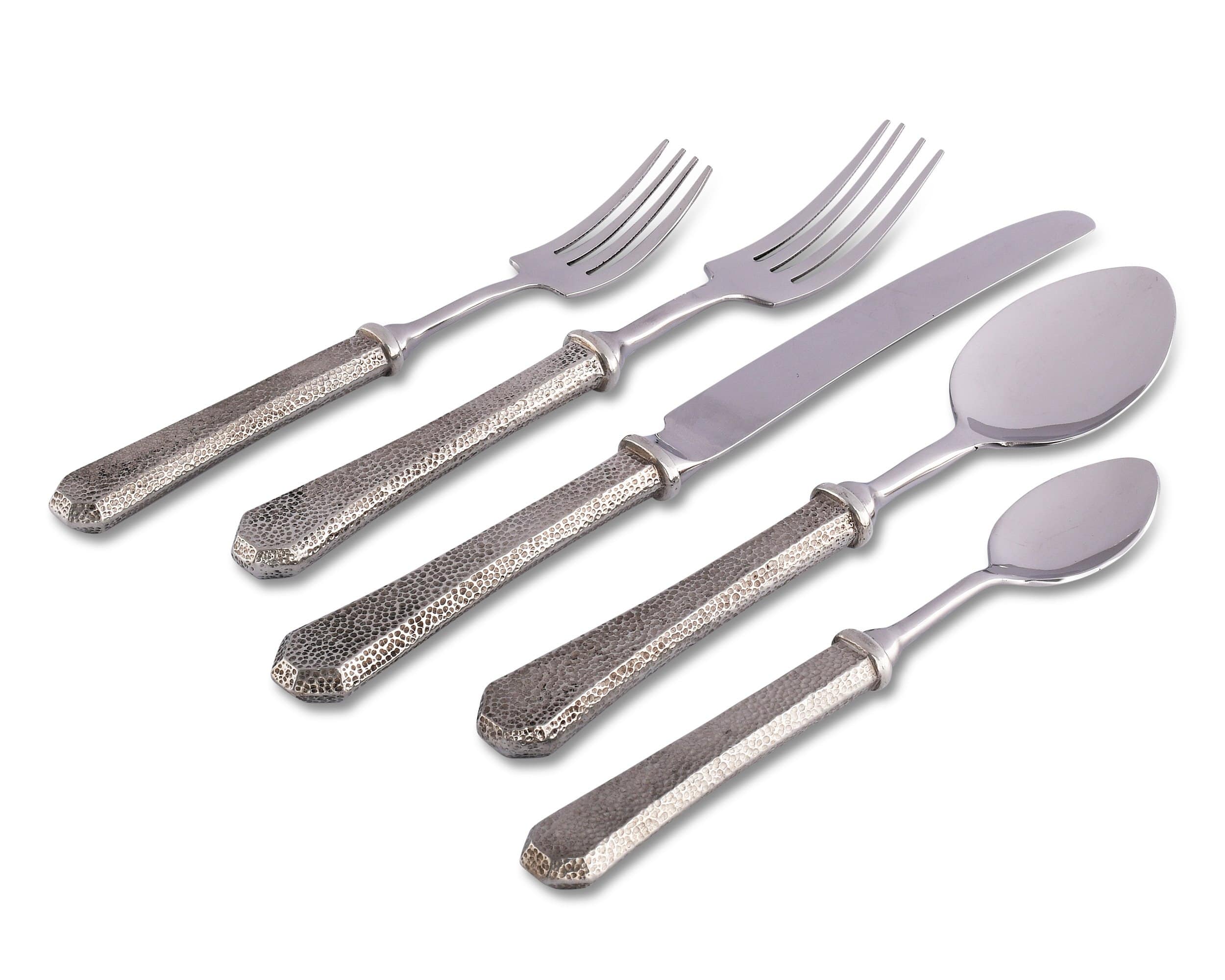 Vagabond House 5 Piece Setting - Pewter Classic