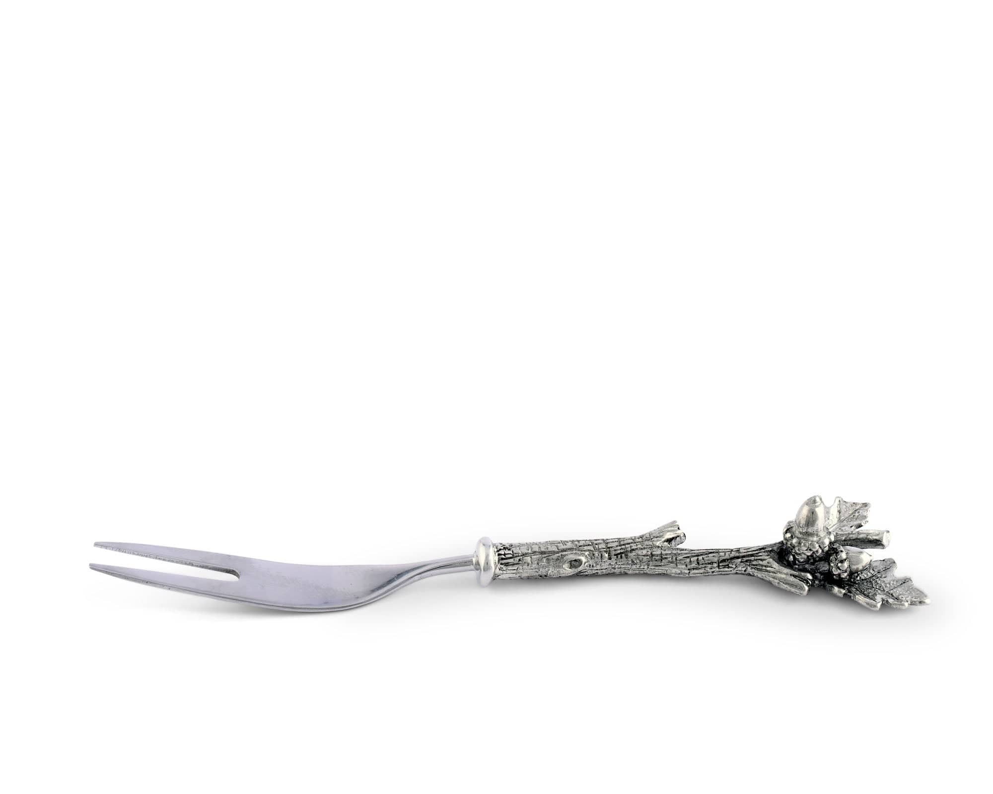 Vagabond House Acorn & Oak Leaf Hors D'oeuvre Fork - Image 2