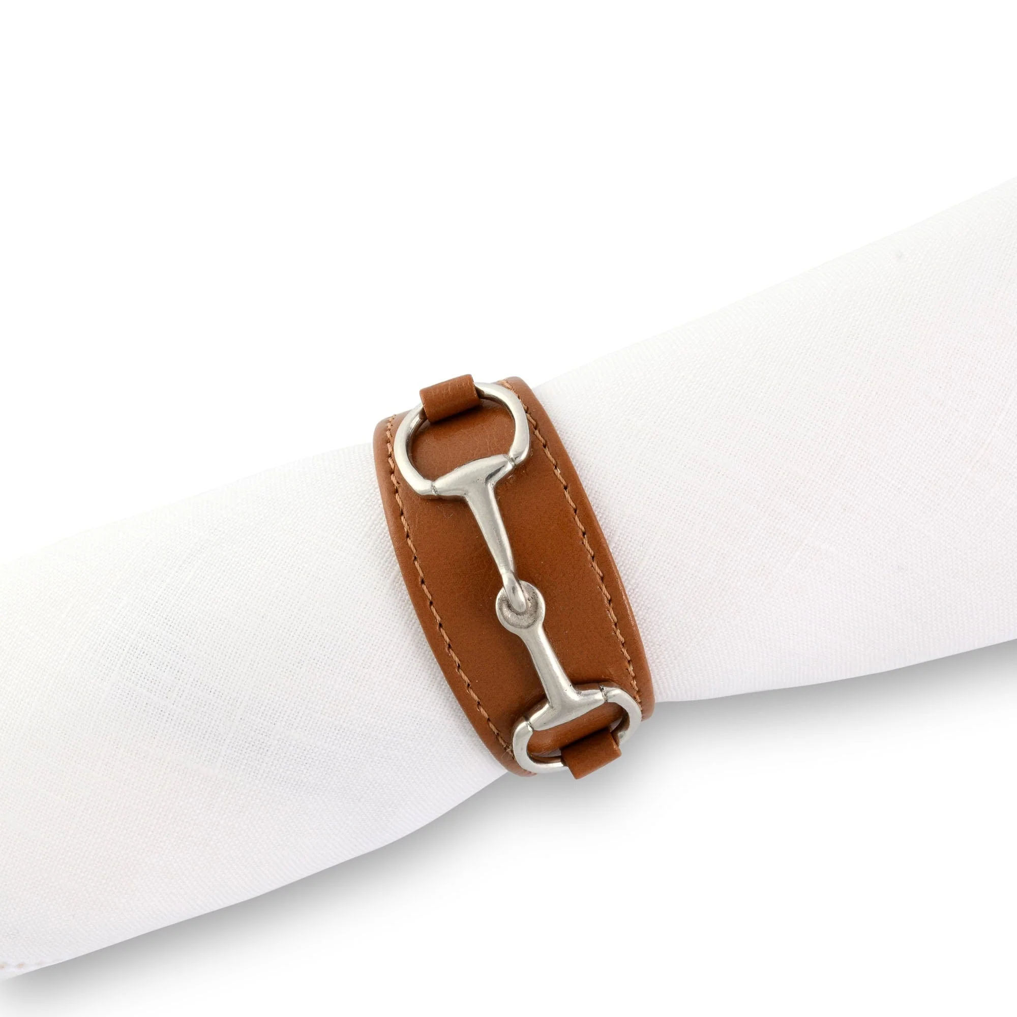 Vagabond House Bit Vegan Leather Napkin Ring - Image 3