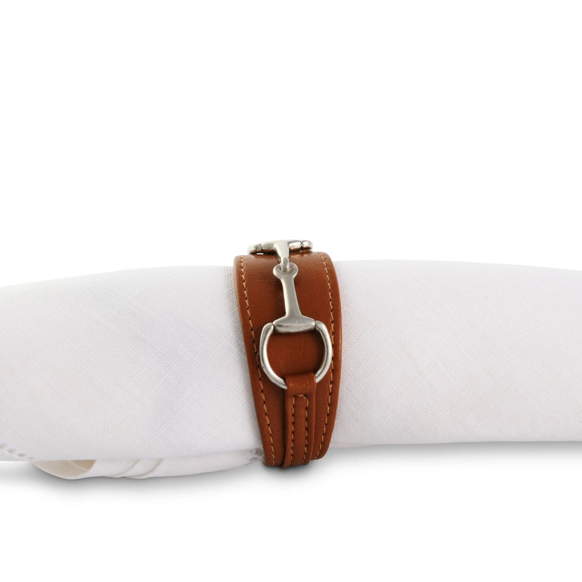 Vagabond House Bit Vegan Leather Napkin Ring - Image 4