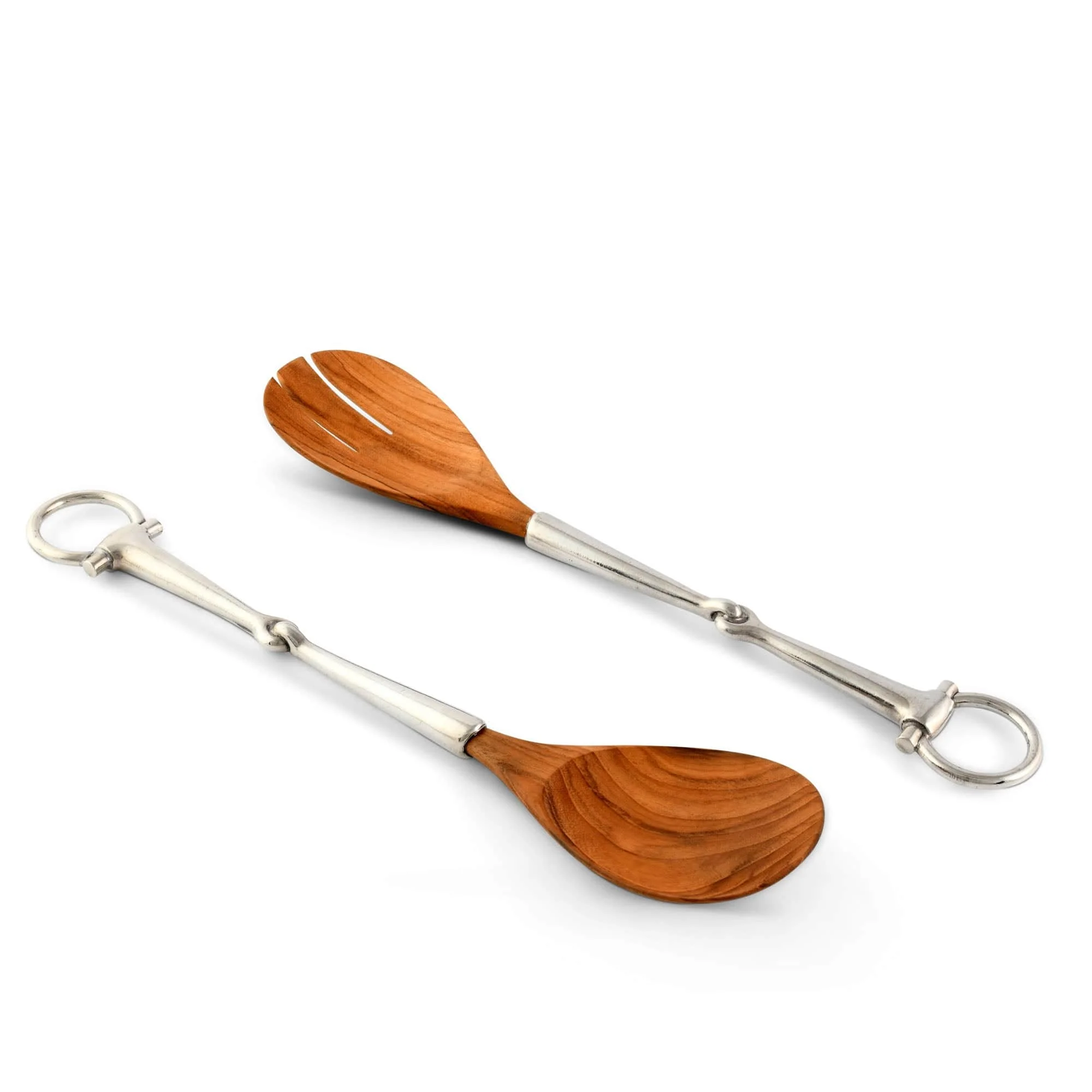 Vagabond House Bit Wood Salad Server Set - Image 3
