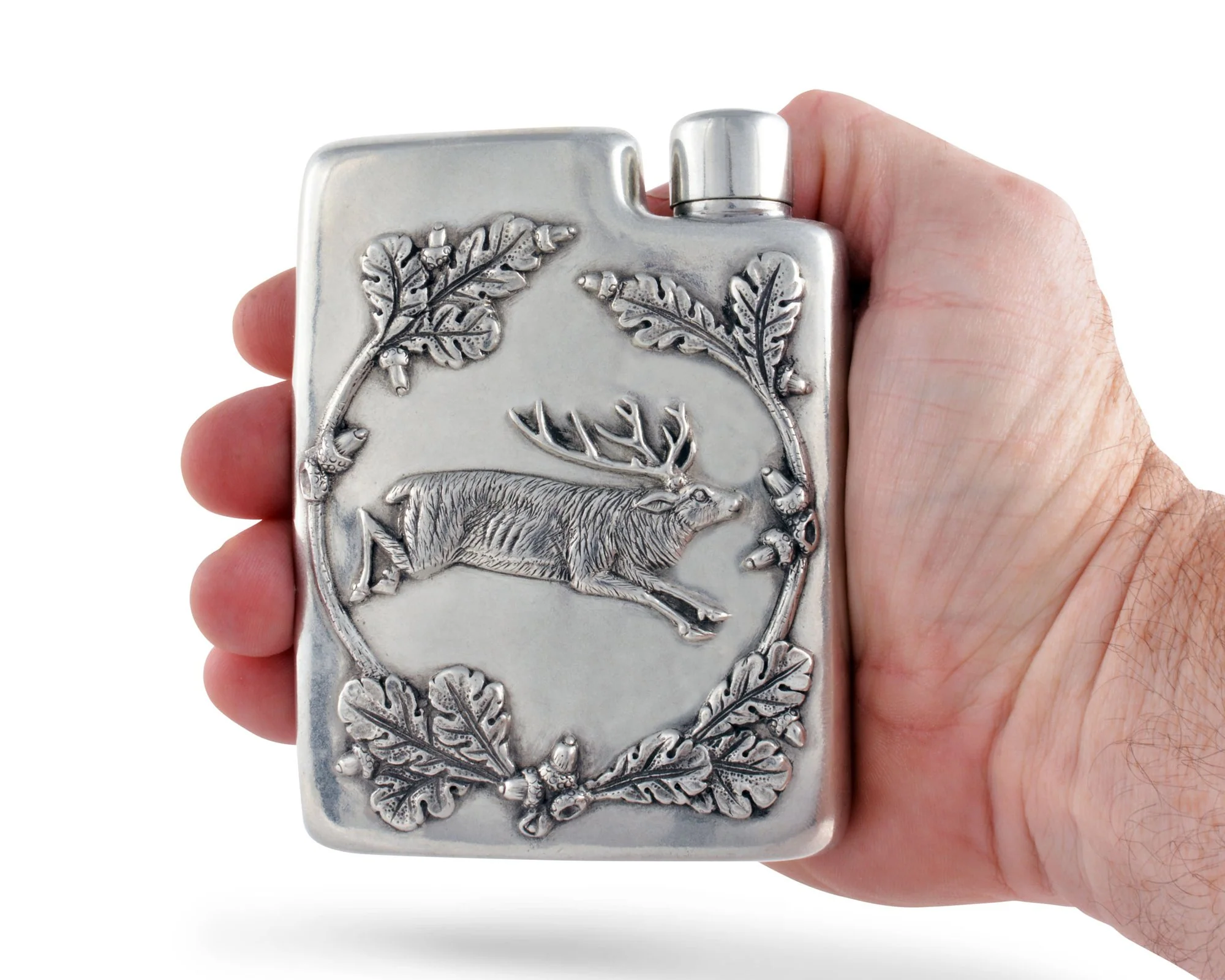 Vagabond House Black Forest Pewter Flask - Image 4