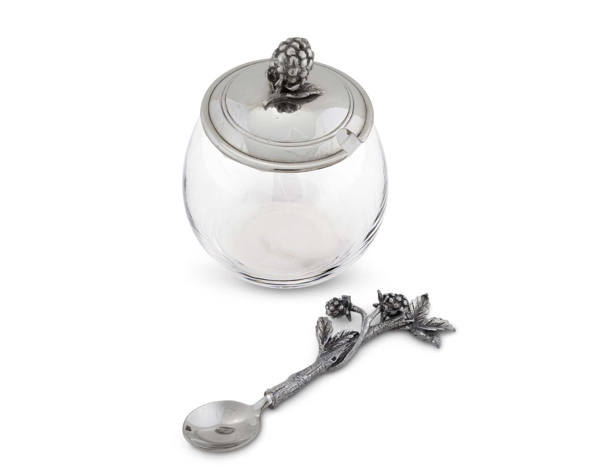 Vagabond House Blackberry Jam Jar with Spoon - Image 2
