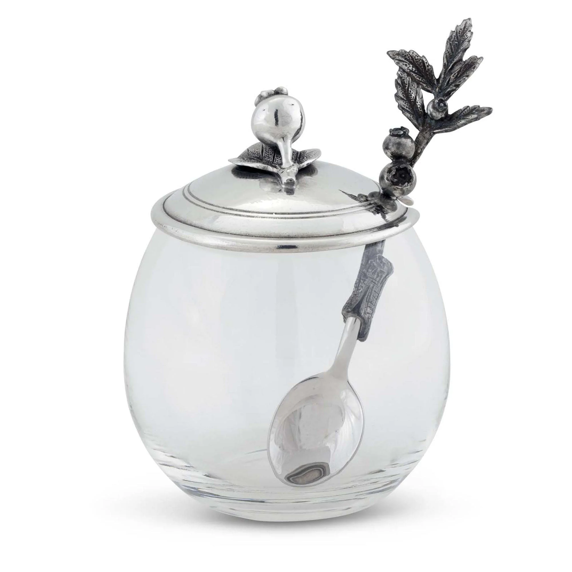Vagabond House Blueberry Jam Jar with Spoon