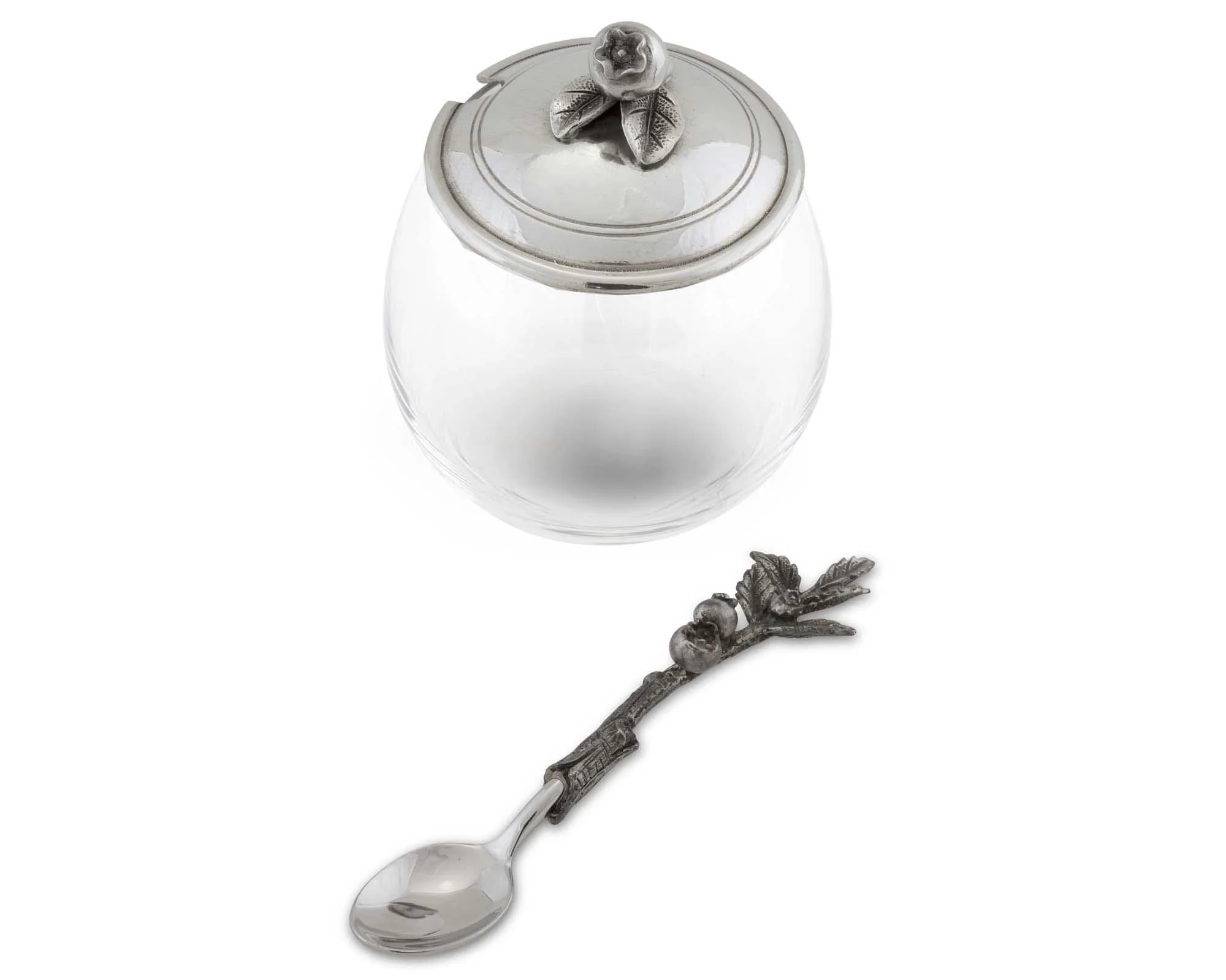 Vagabond House Blueberry Jam Jar with Spoon - Image 2