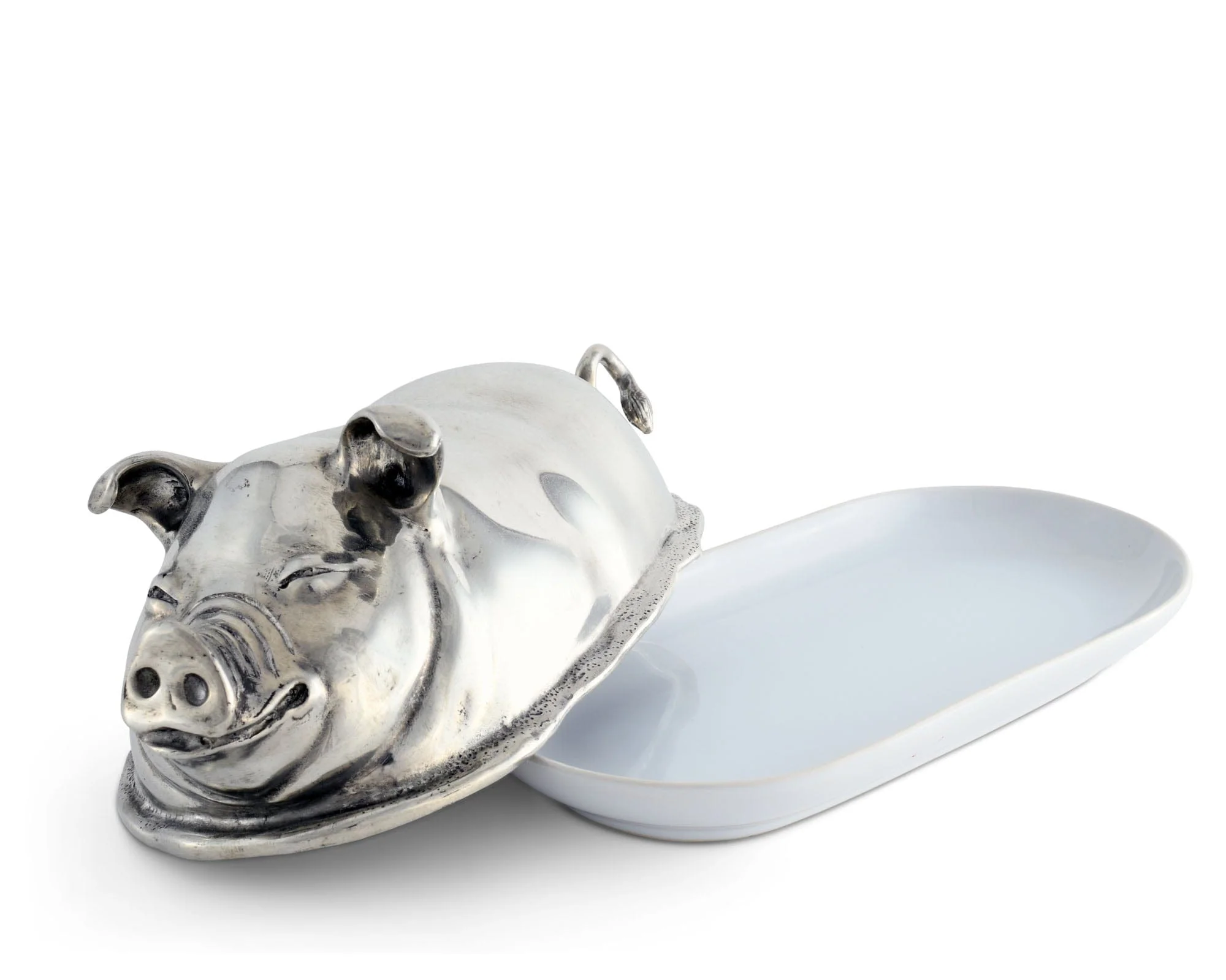 Vagabond House Butter Dish - Pig - Image 4