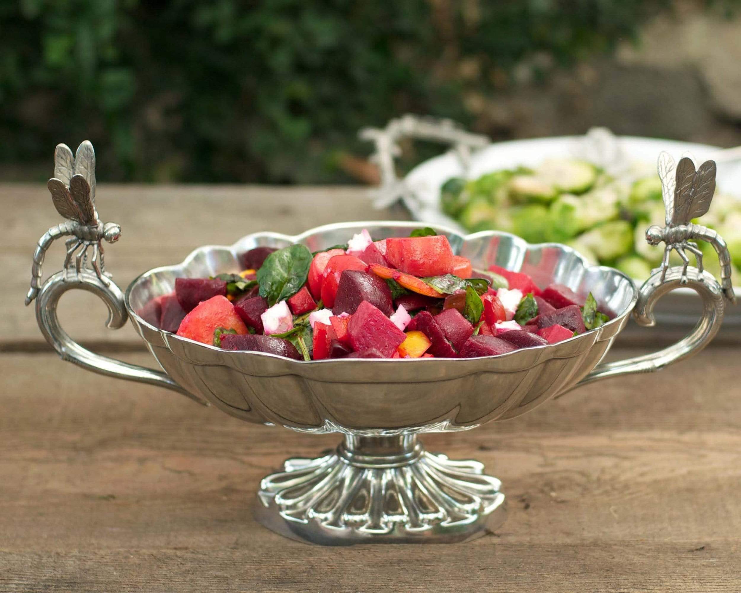 Vagabond House Centerpiece Dish - Dragonflies