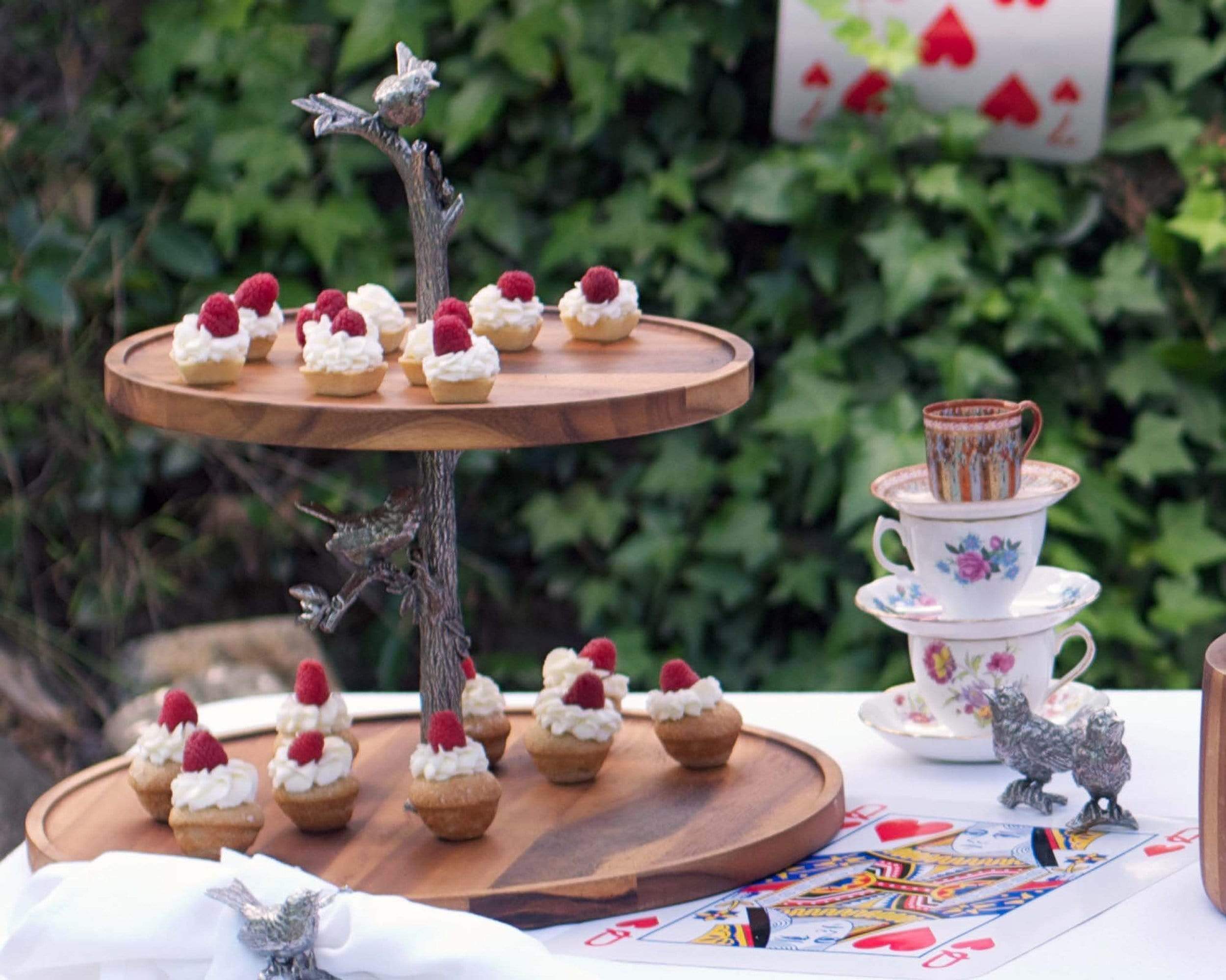 Vagabond House Cheese Stand Two Tier - Song Bird