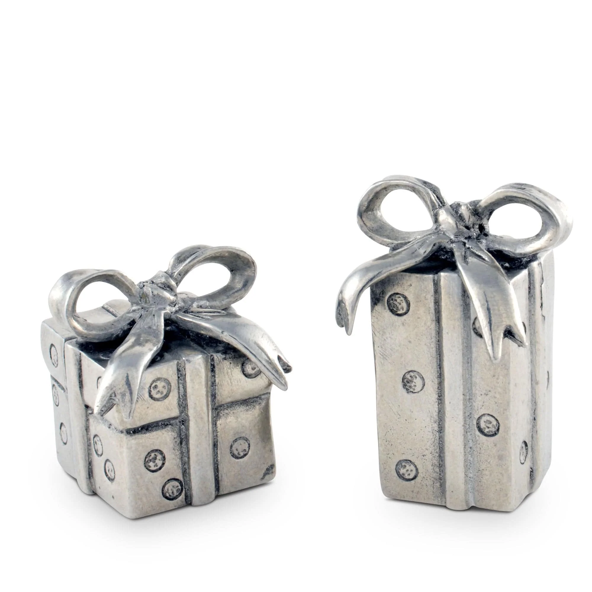 Vagabond House Christmas Package Placecard Holder Pair