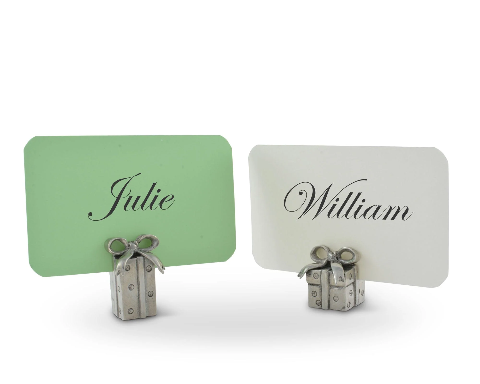 Vagabond House Christmas Package Placecard Holder Pair - Image 2