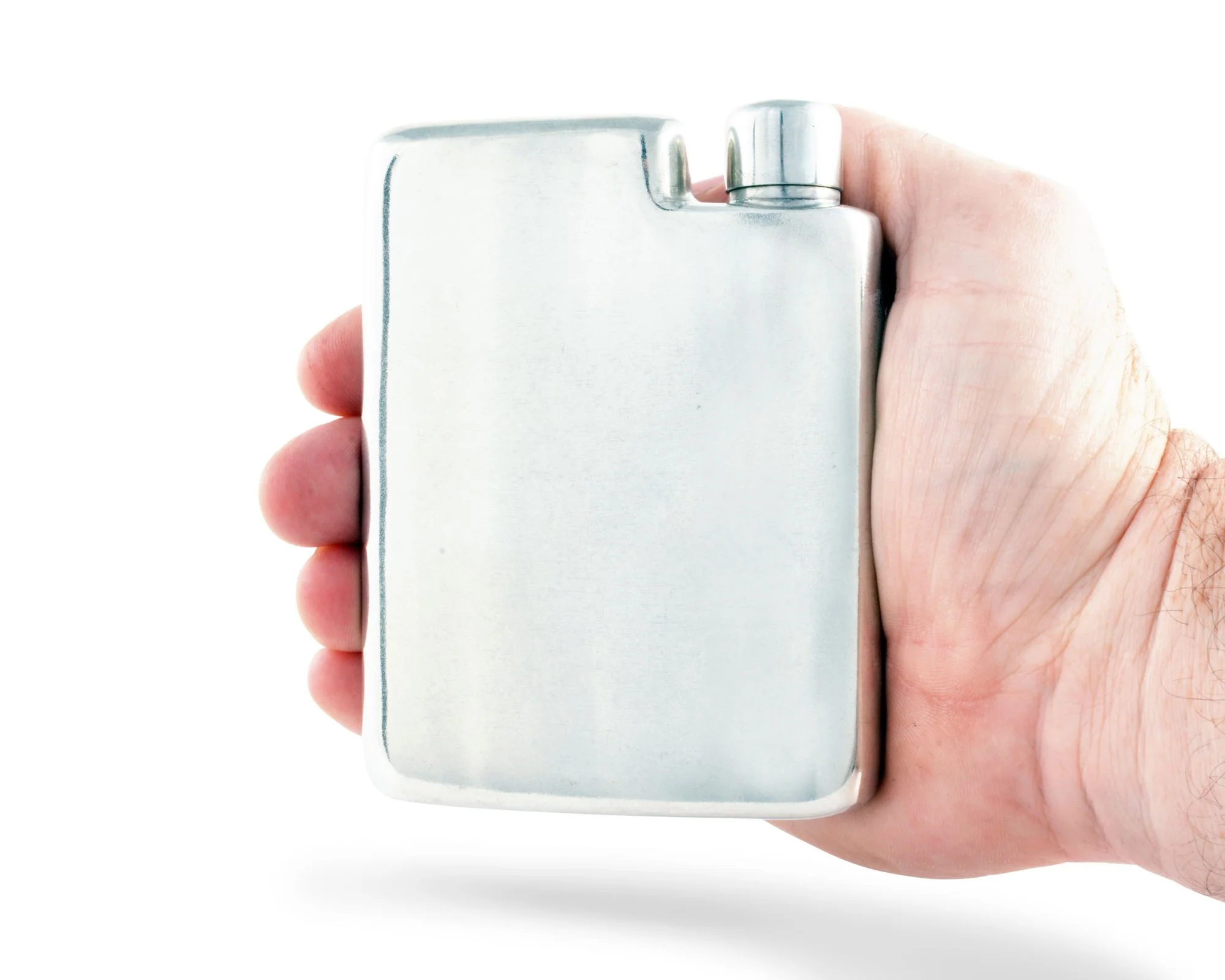 Vagabond House Classic Pewter Flask - Image 3