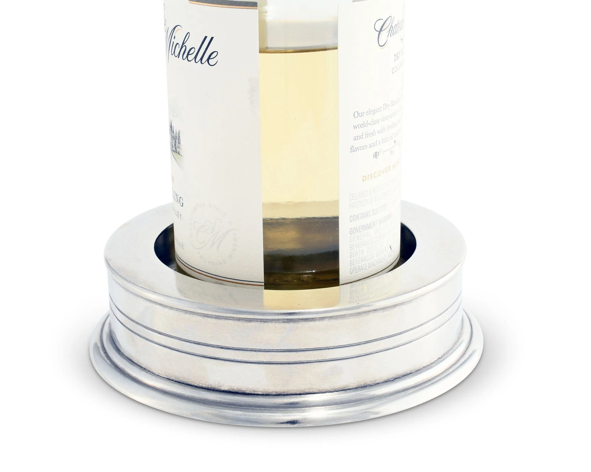 Vagabond House Classic Pewter Wine Coaster - Image 2