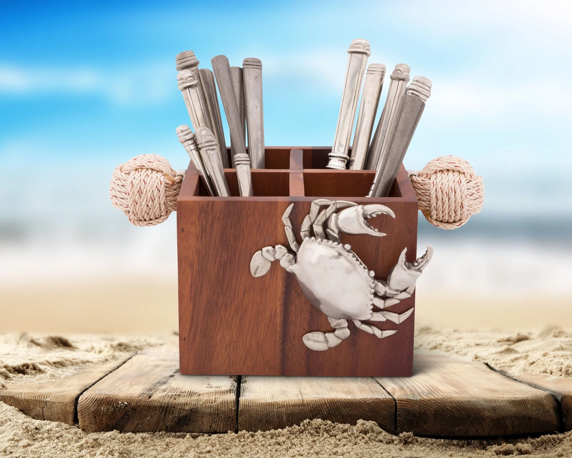 Vagabond House Crab Flatware Caddy - Image 3