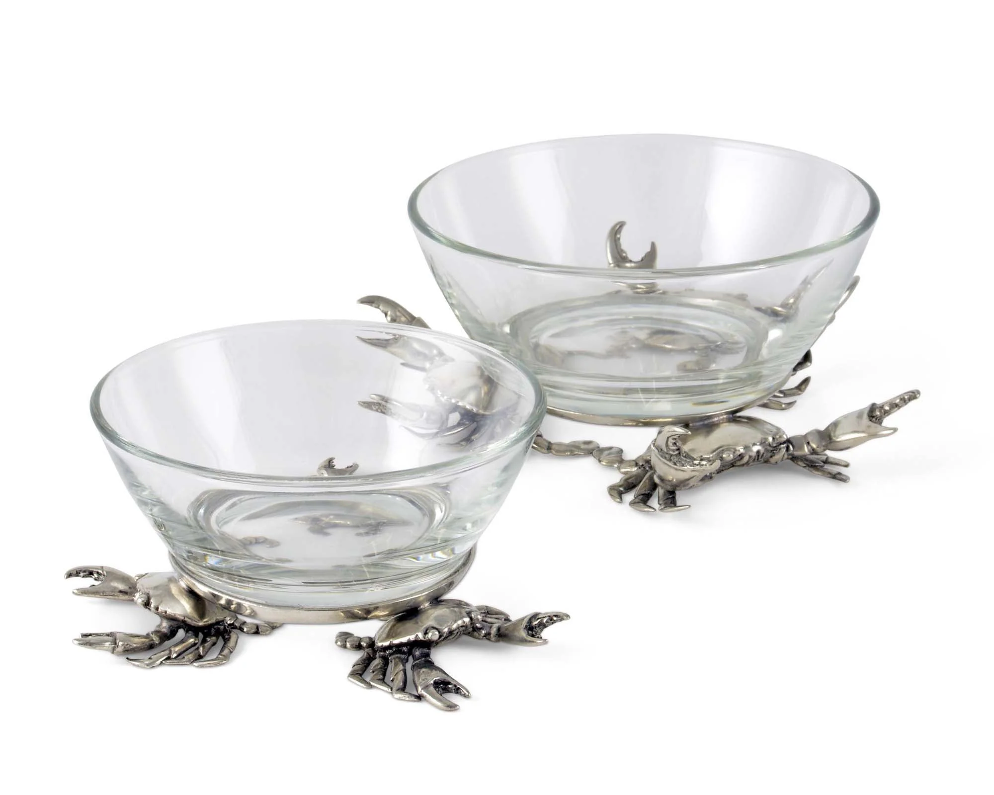 Vagabond House Crab Glass Dip Bowl