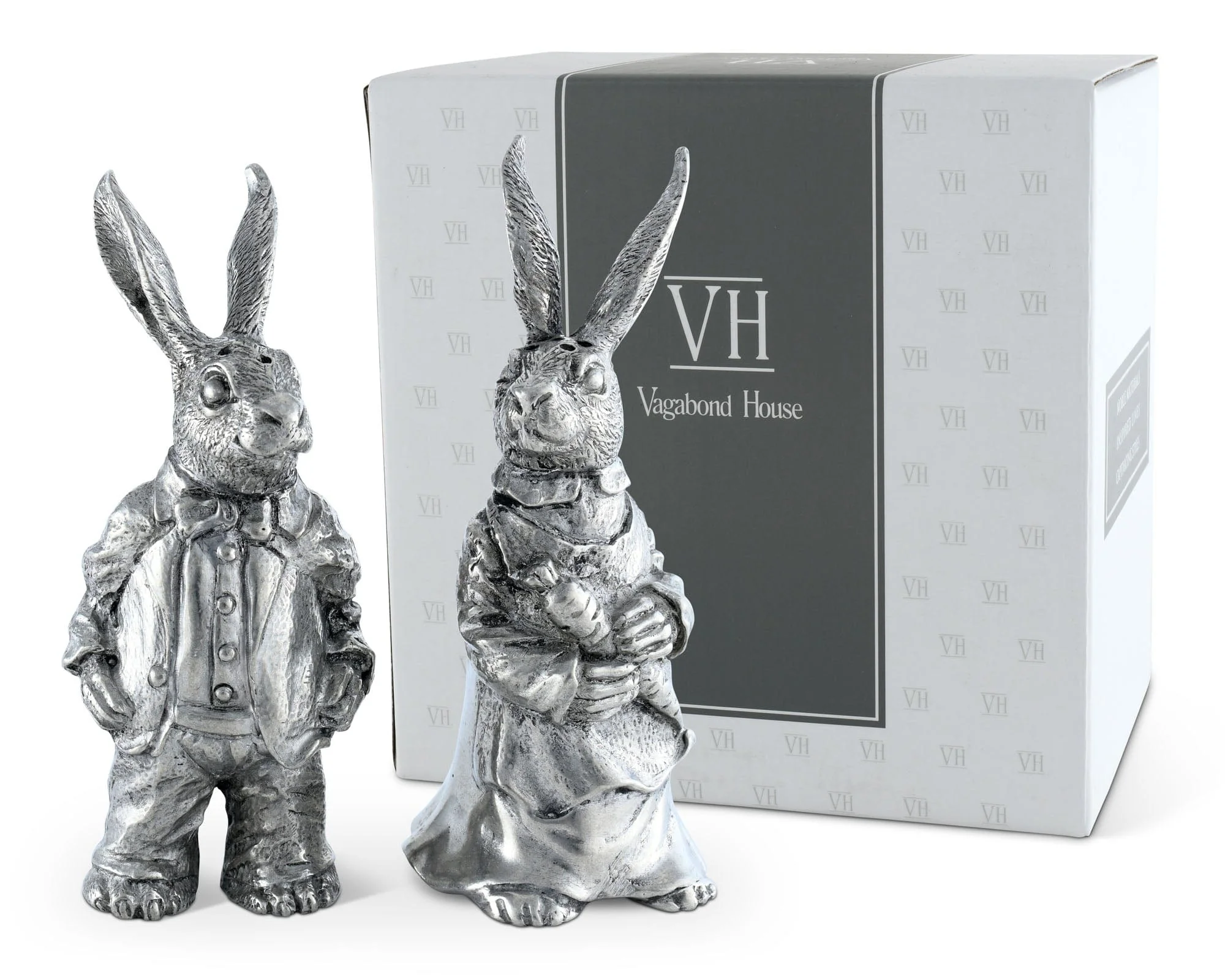 Vagabond House Dressed Rabbits Salt & Pepper Set - Image 7