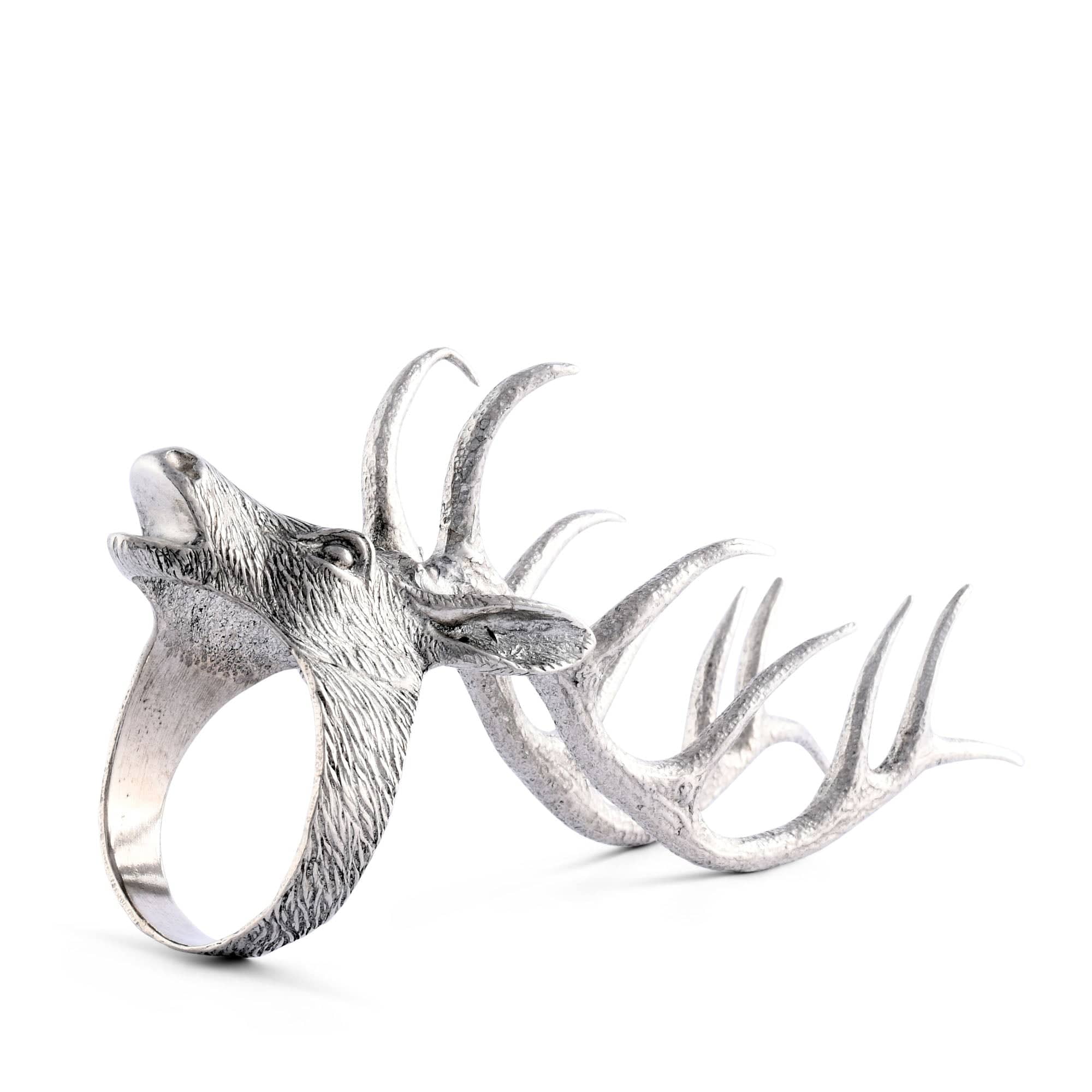 Vagabond House Elk Head Napkin Ring - Image 3