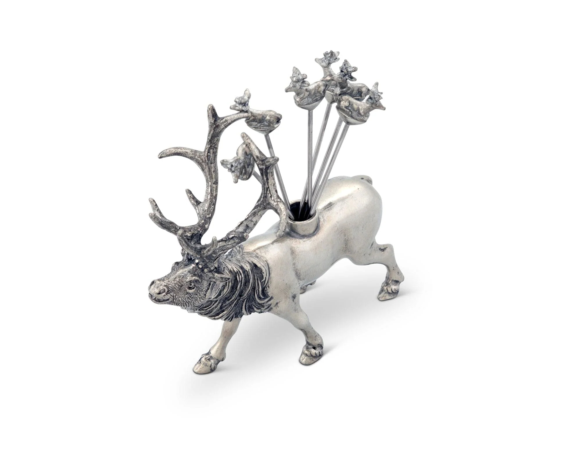 Vagabond House Elk Pewter Cheese Pick Set - Image 3