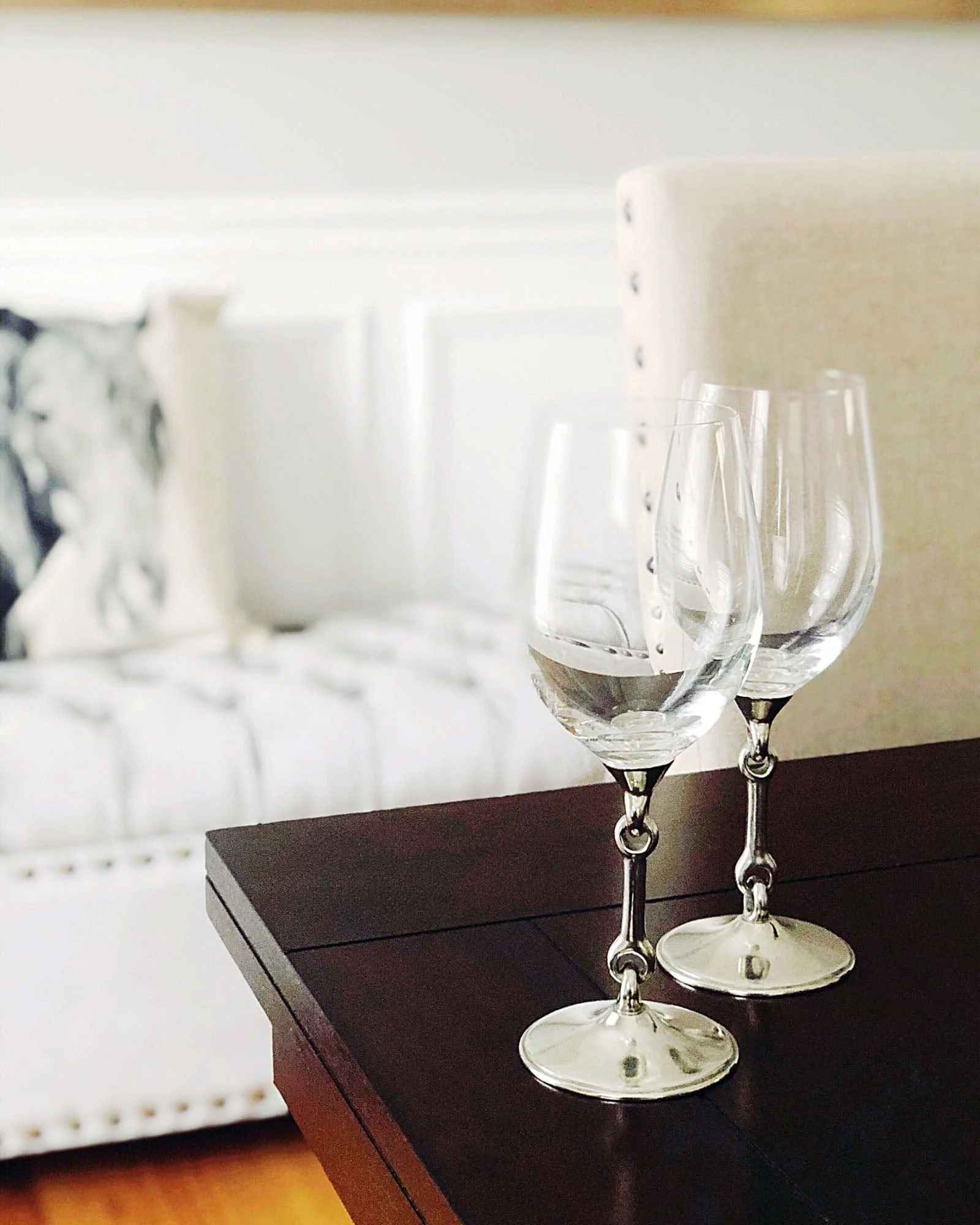 Vagabond House Equestrian Bit Wine Glass - Image 3