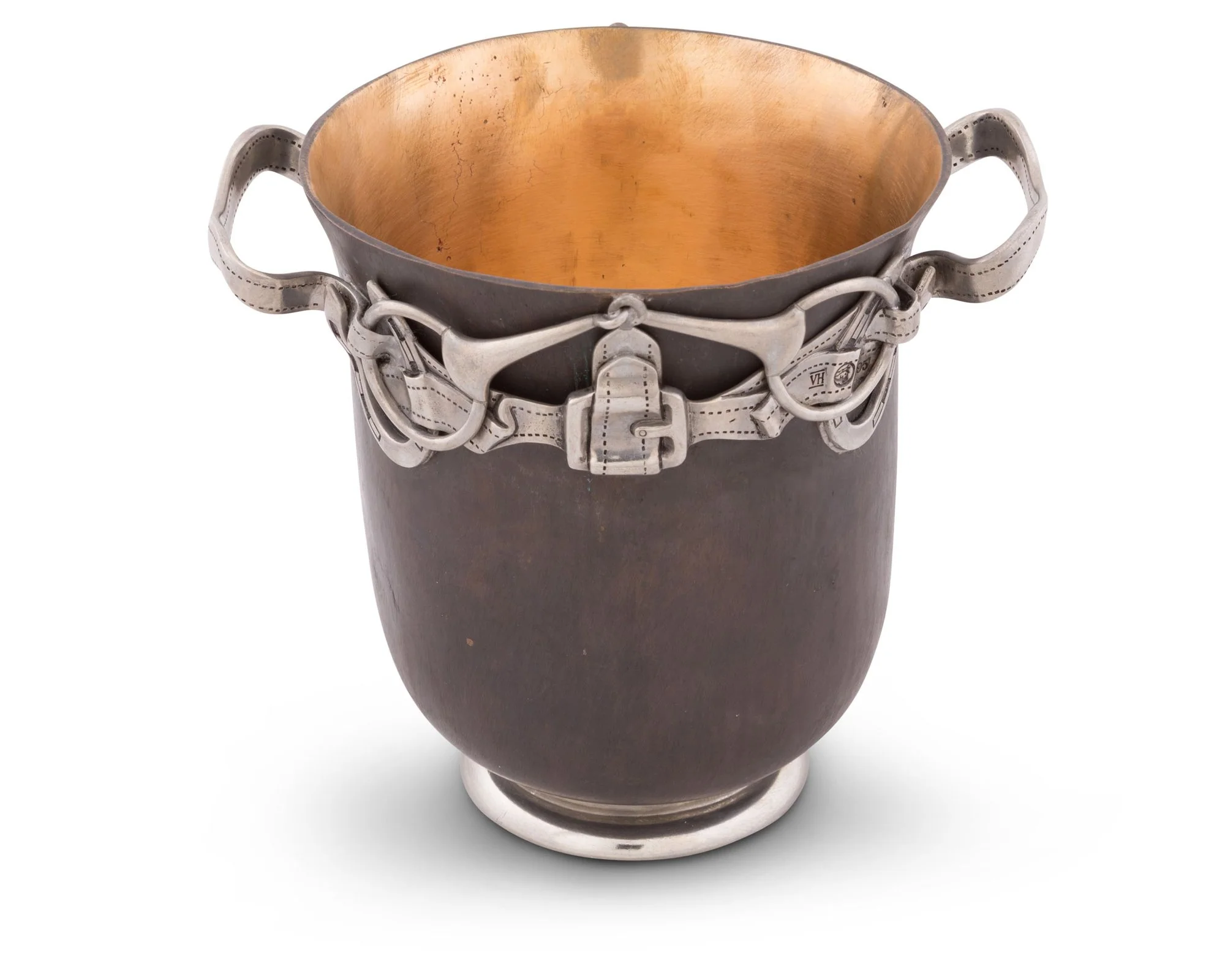 Vagabond House Equestrian Bronze Ice Bucket - Image 3