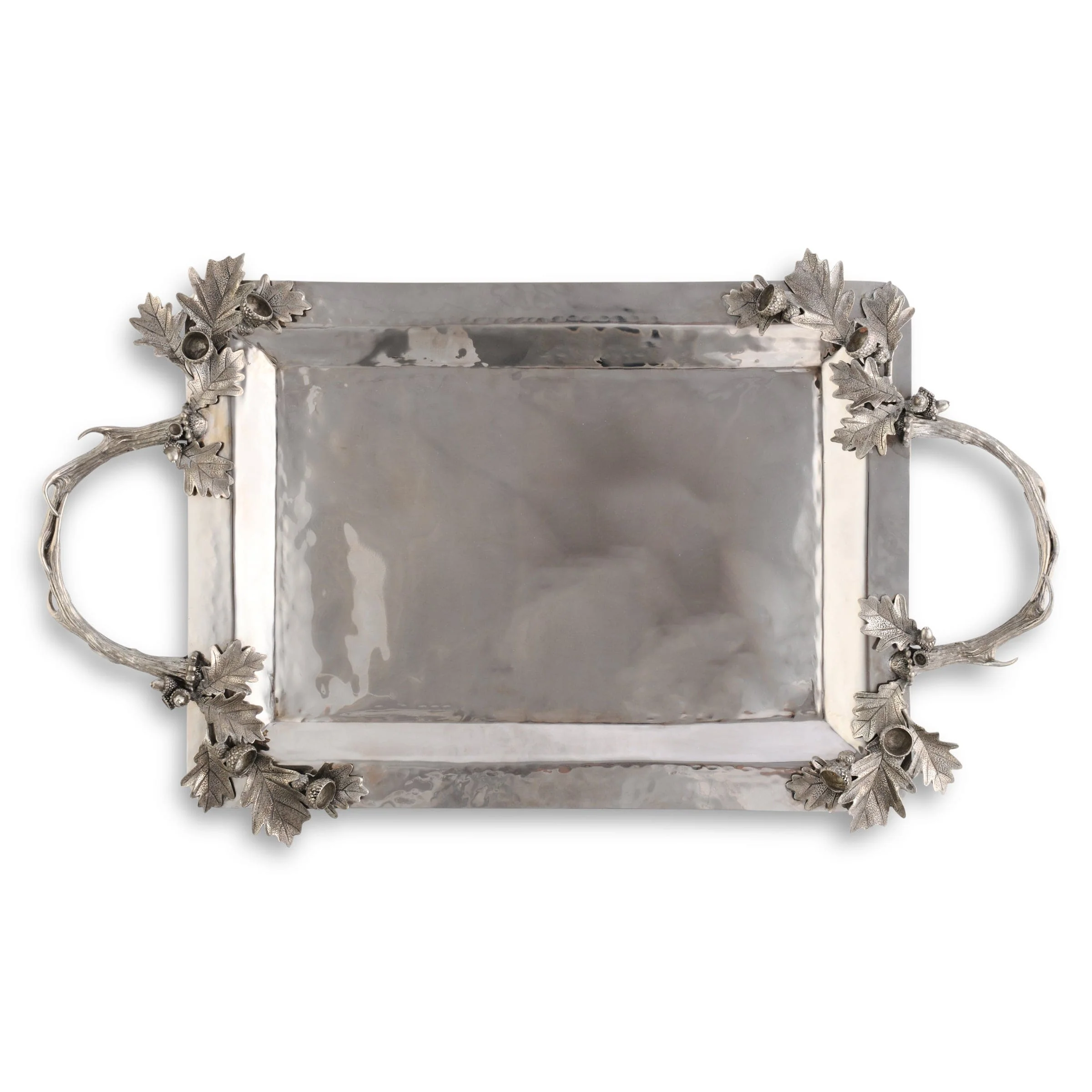 Vagabond House Fallen Antler Stainless Serving Tray - Image 2