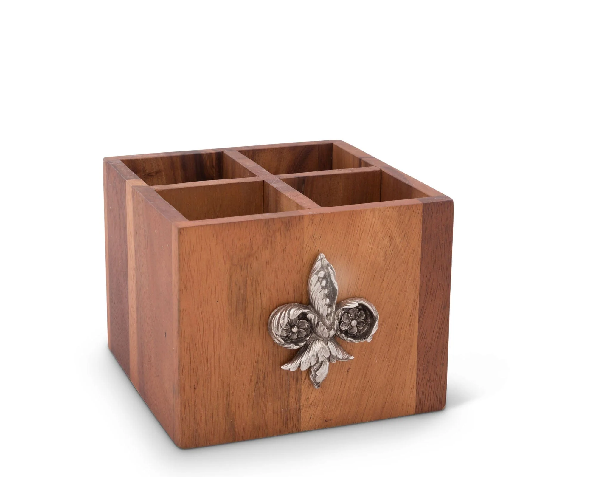 Vagabond House Fleur De Lis Flatware Caddy - Image 2