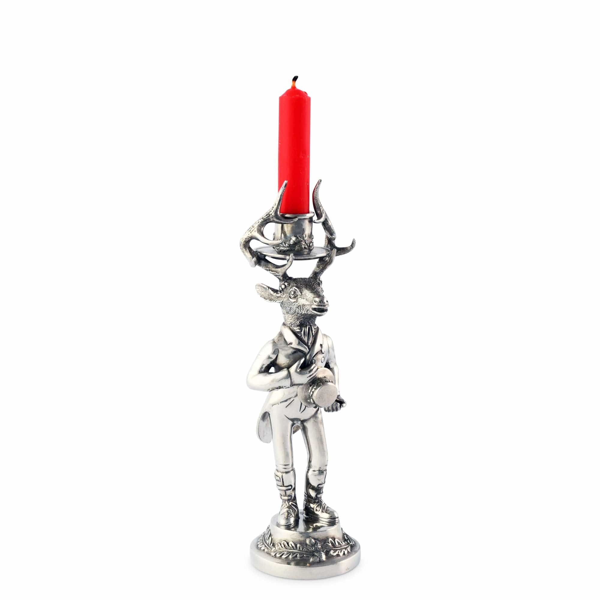 Vagabond House Gentleman Elk Short Candlestick