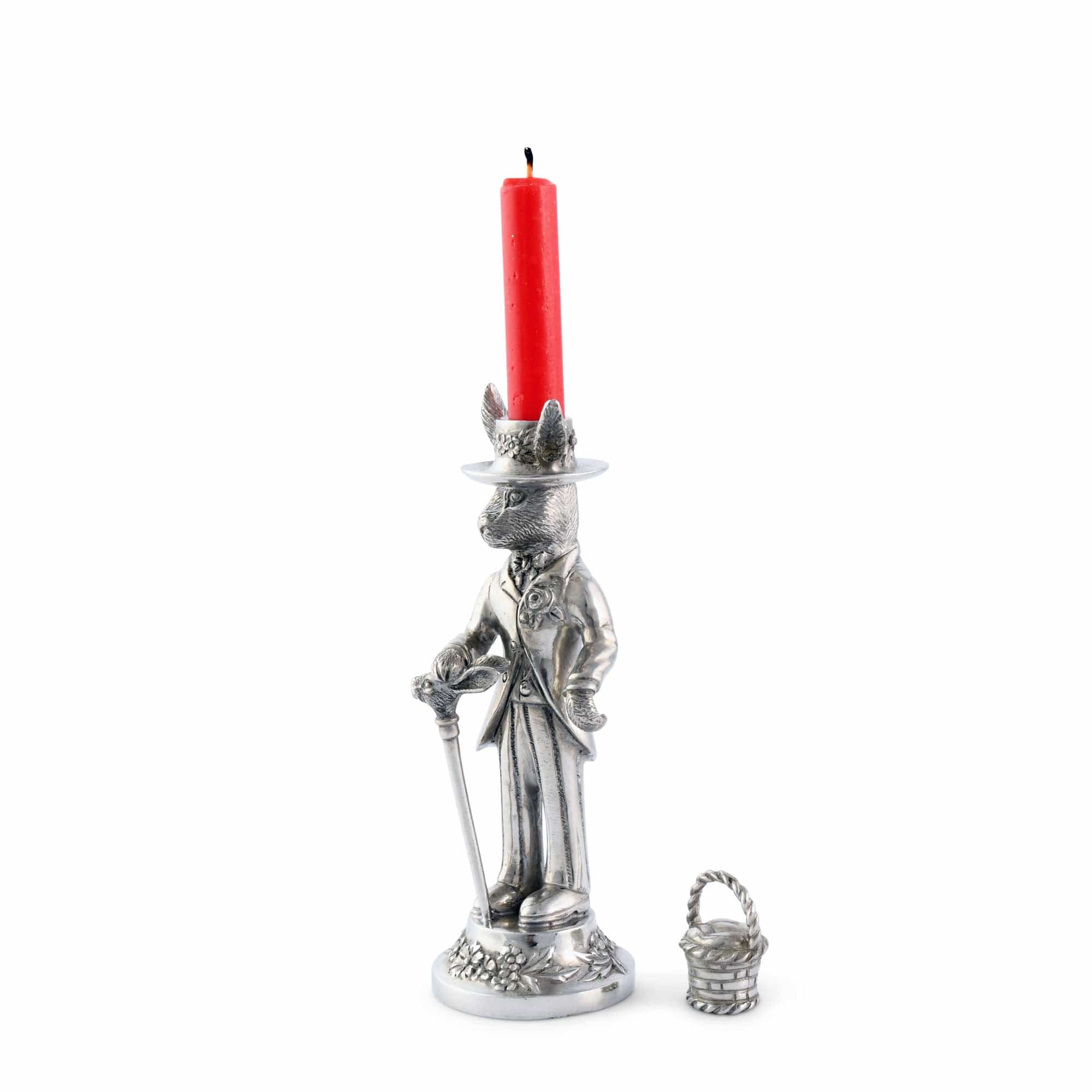 Vagabond House Gentleman Hare Short Candlestick - Image 3