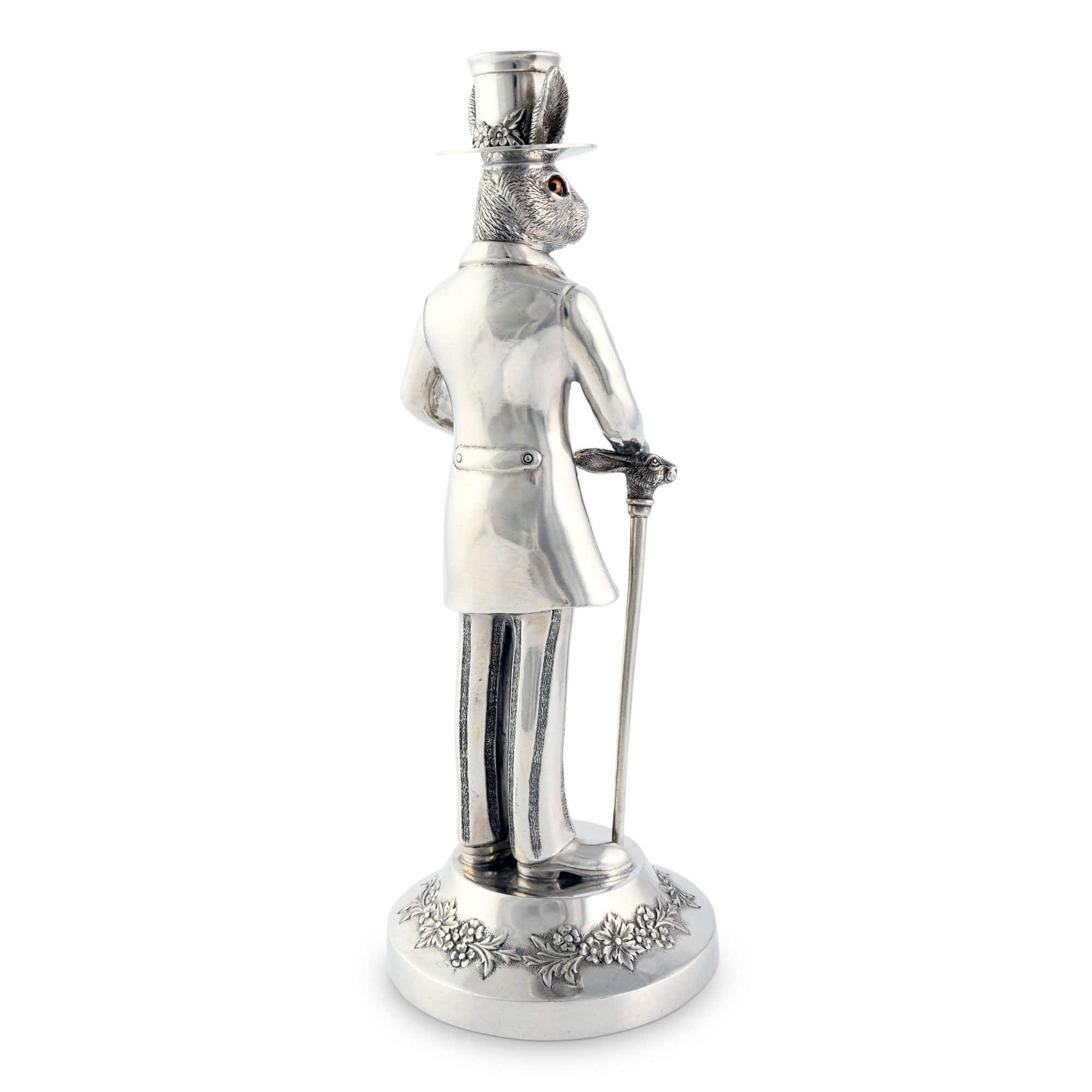 Vagabond House Gentleman Hare Tall Candlestick - Image 5