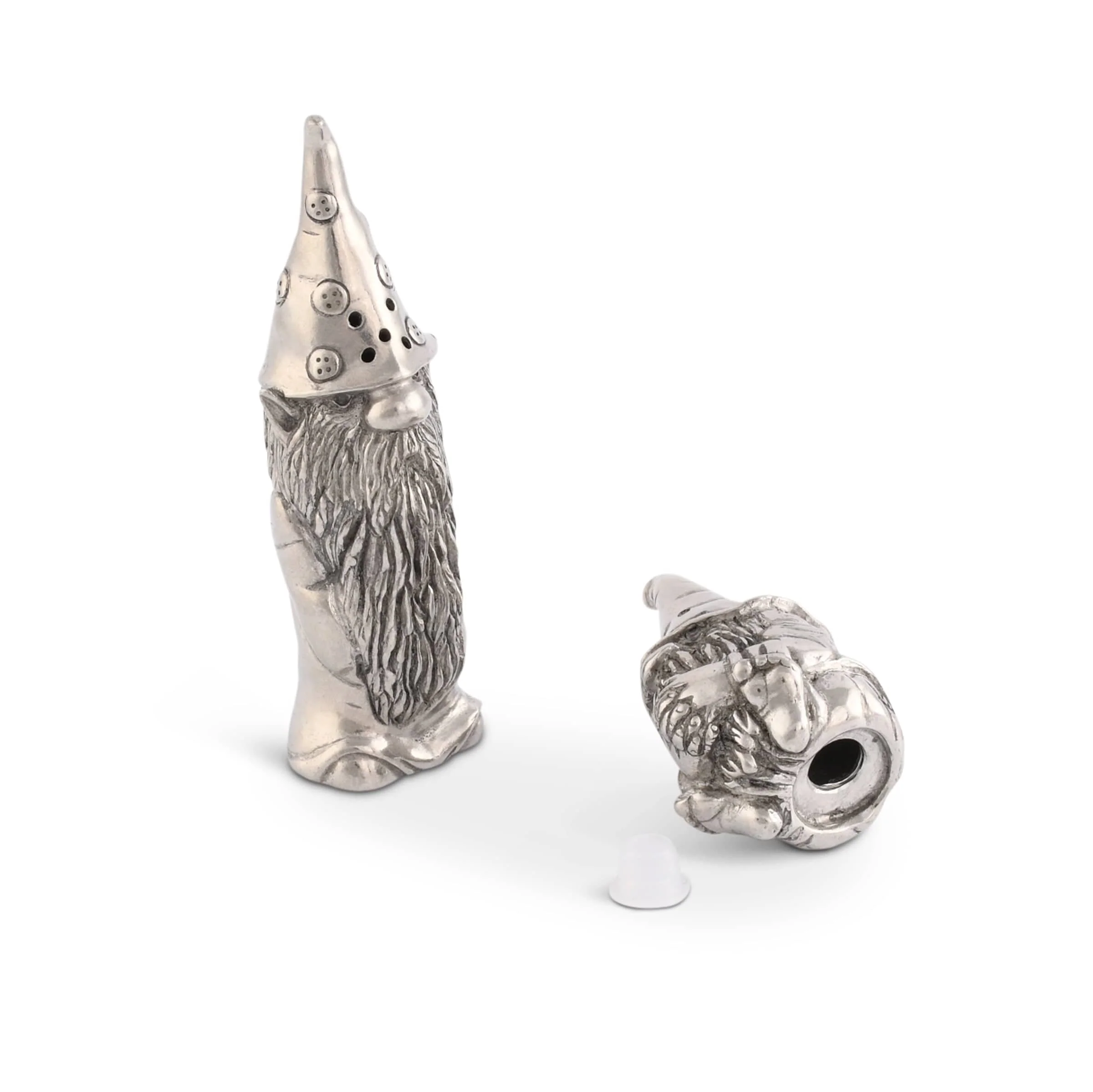 Vagabond House Gnome Pewter Salt and Pepper - Image 4