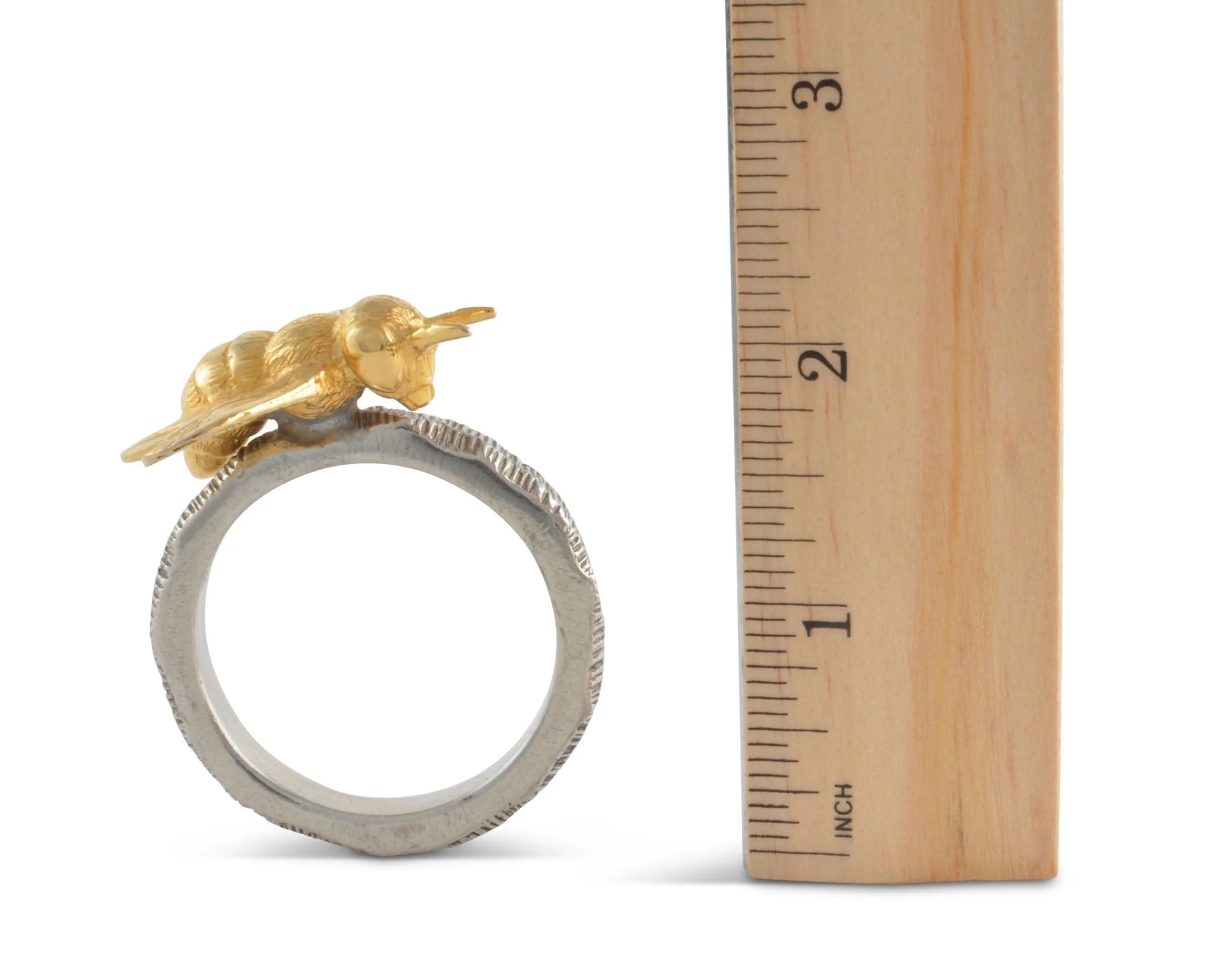 Vagabond House Gold Bee Napkin Ring - Image 5